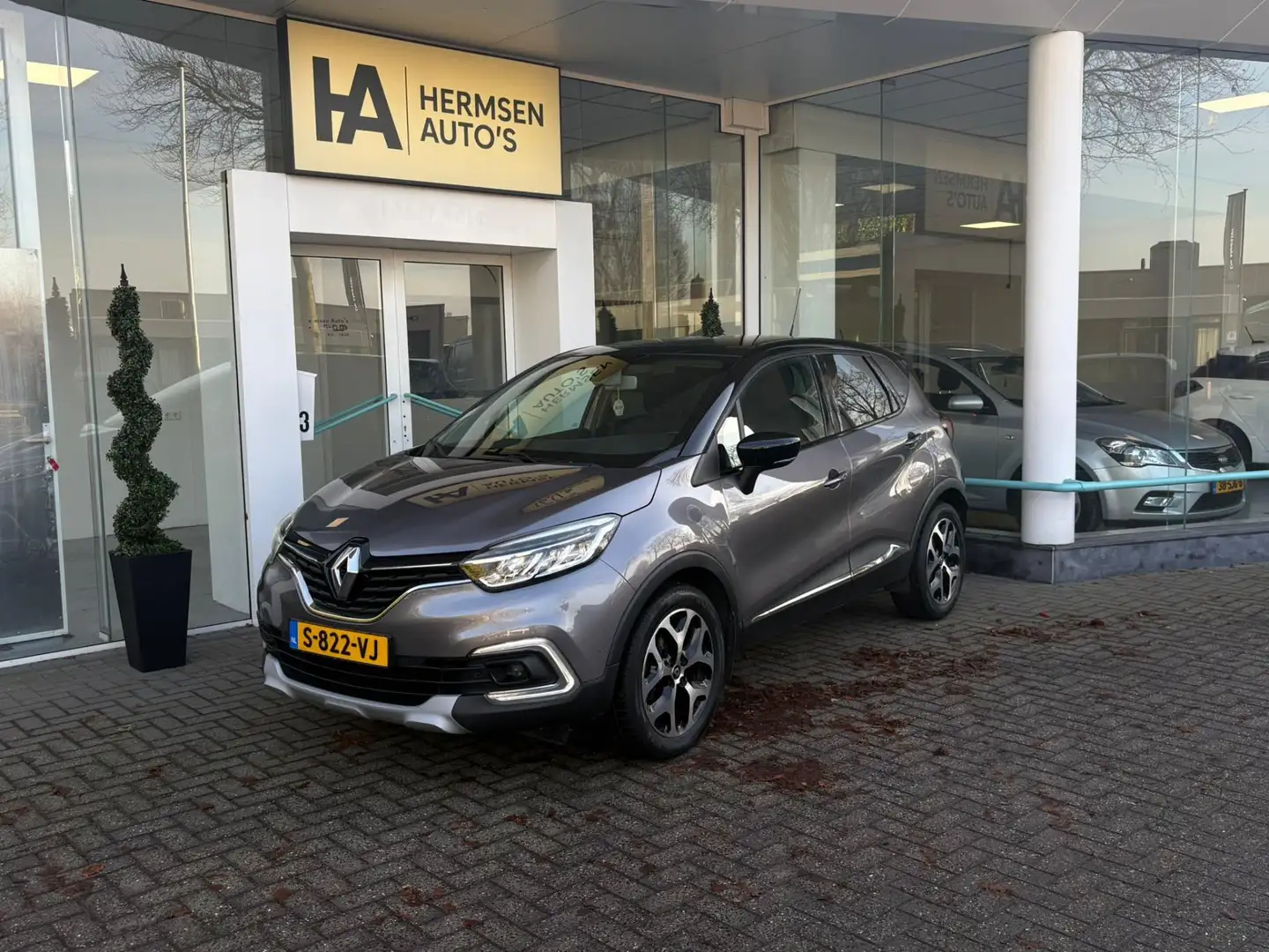 Renault Captur 0.9 TCe Intens |Navi|Cam|Cruise|KeyLess| Gris - 1