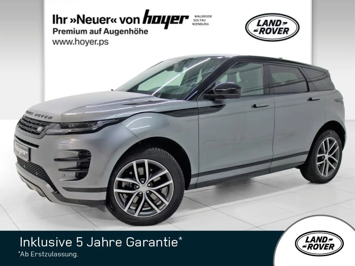 Land Rover Range Rover Evoque D200 Dynamic SE Pano Black Pack Winter Paket Grijs - 1