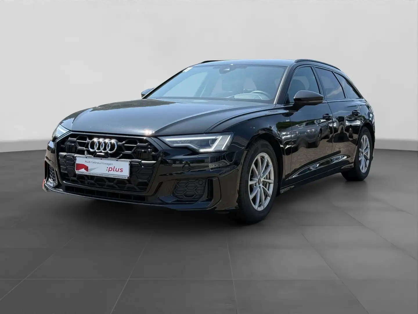 Audi A6 40 TDI S LINE LM19 LEDER HuD MATRIX OPS Schwarz - 2