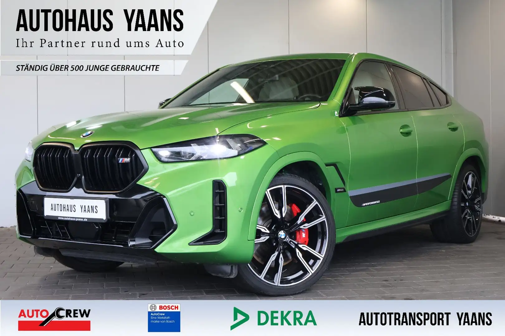 BMW X6 M60i DAP+H/K+HUD+GESTIK+SOFT+PANO SKY+AHK+22" Vert - 1