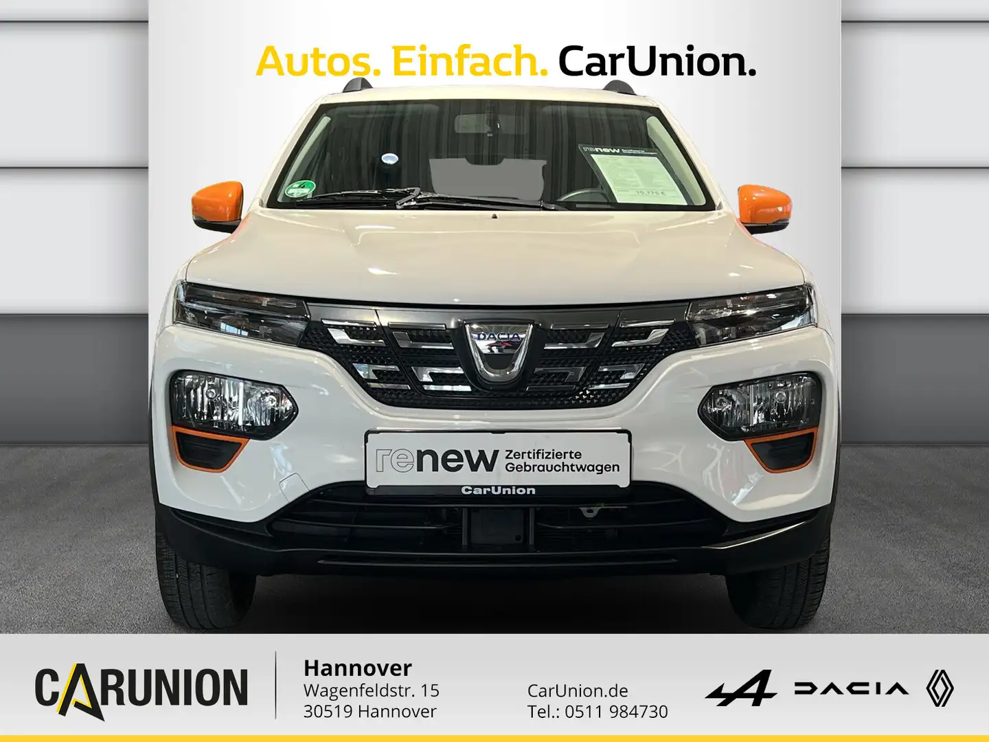 Dacia Spring Comford Plus Weiß - 2