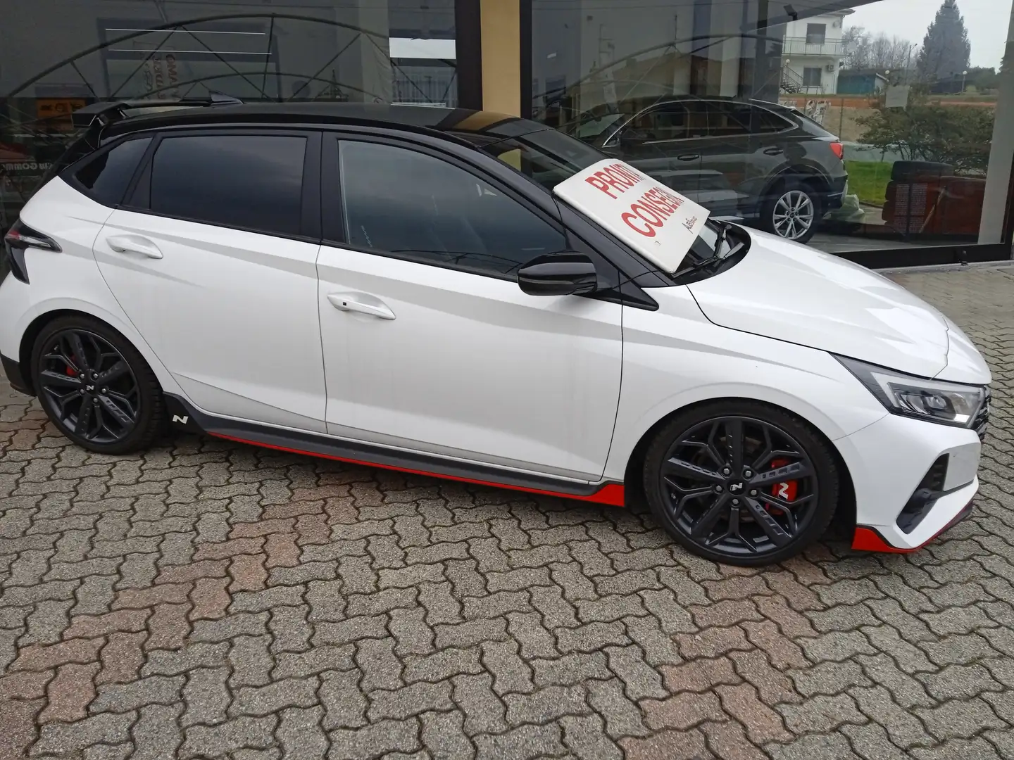 Hyundai i20 N PERFORMANCE TEKNO PACK ANDRIOD AUTO RETROCAMERA Wit - 1