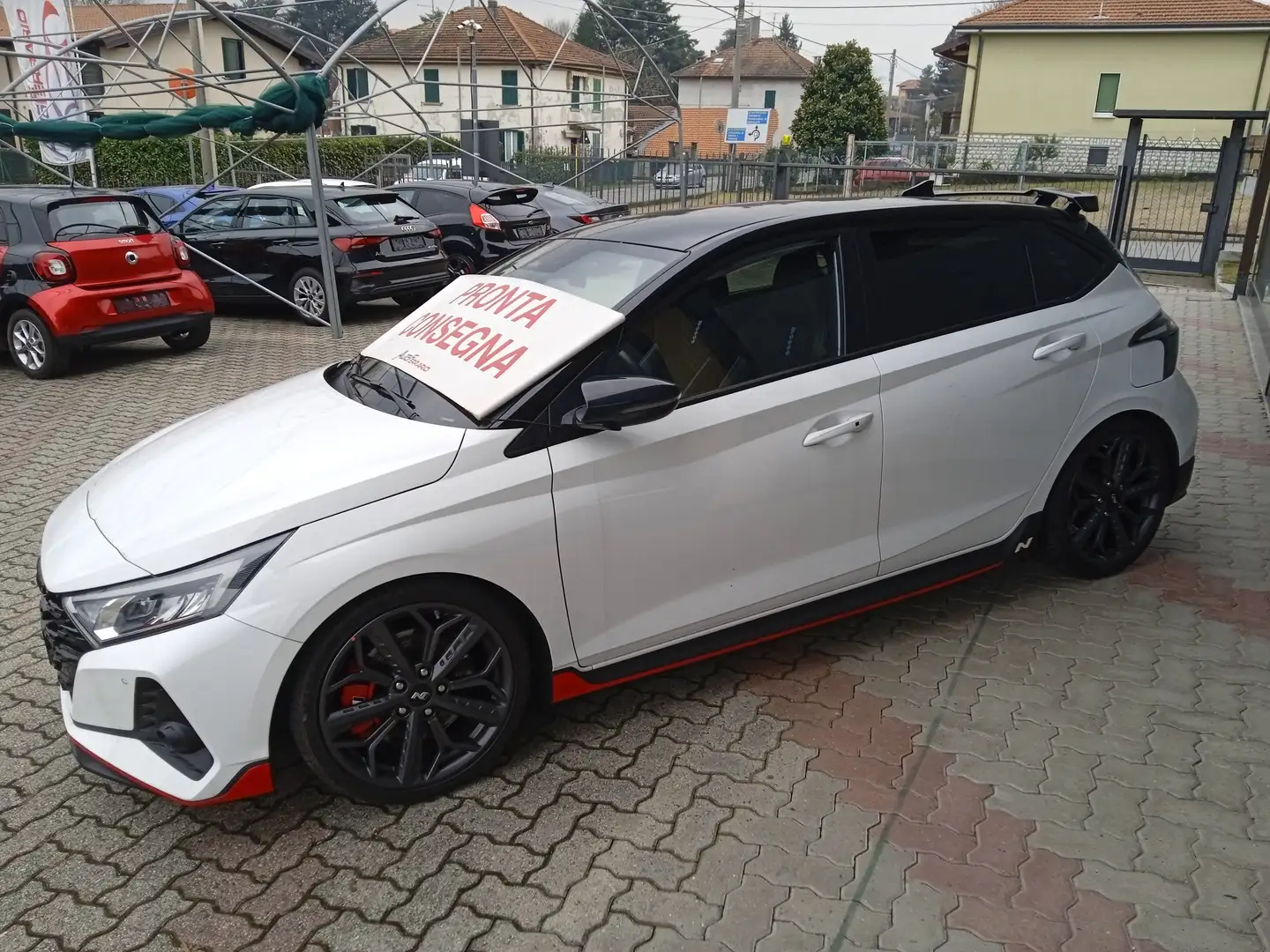 Hyundai i20 N PERFORMANCE TEKNO PACK ANDRIOD AUTO RETROCAMERA Wit - 2