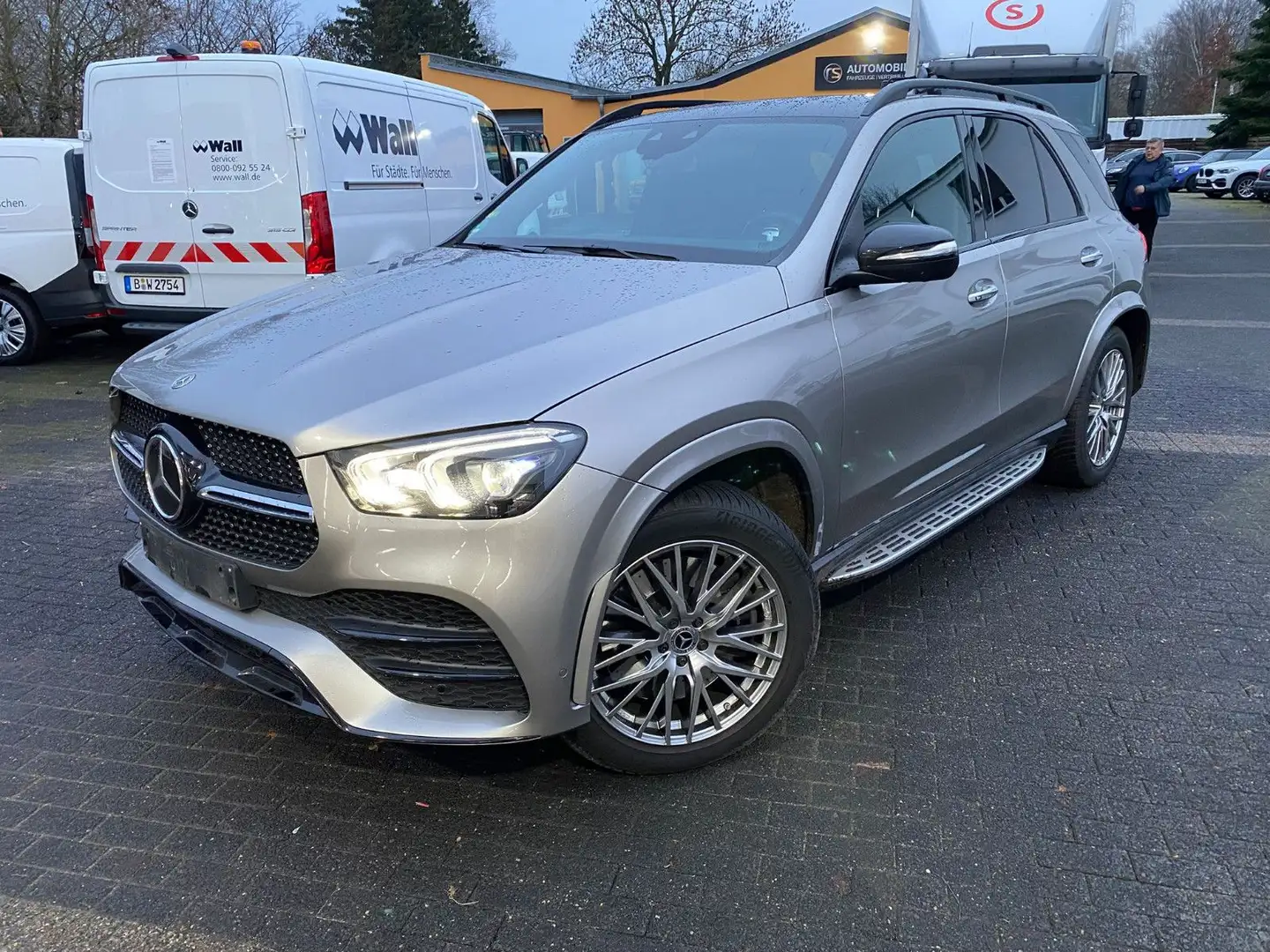 Mercedes-Benz GLE 450 4M 9G AMG LINE+AIRMATIC+LED+DISTRONIC Argent - 2