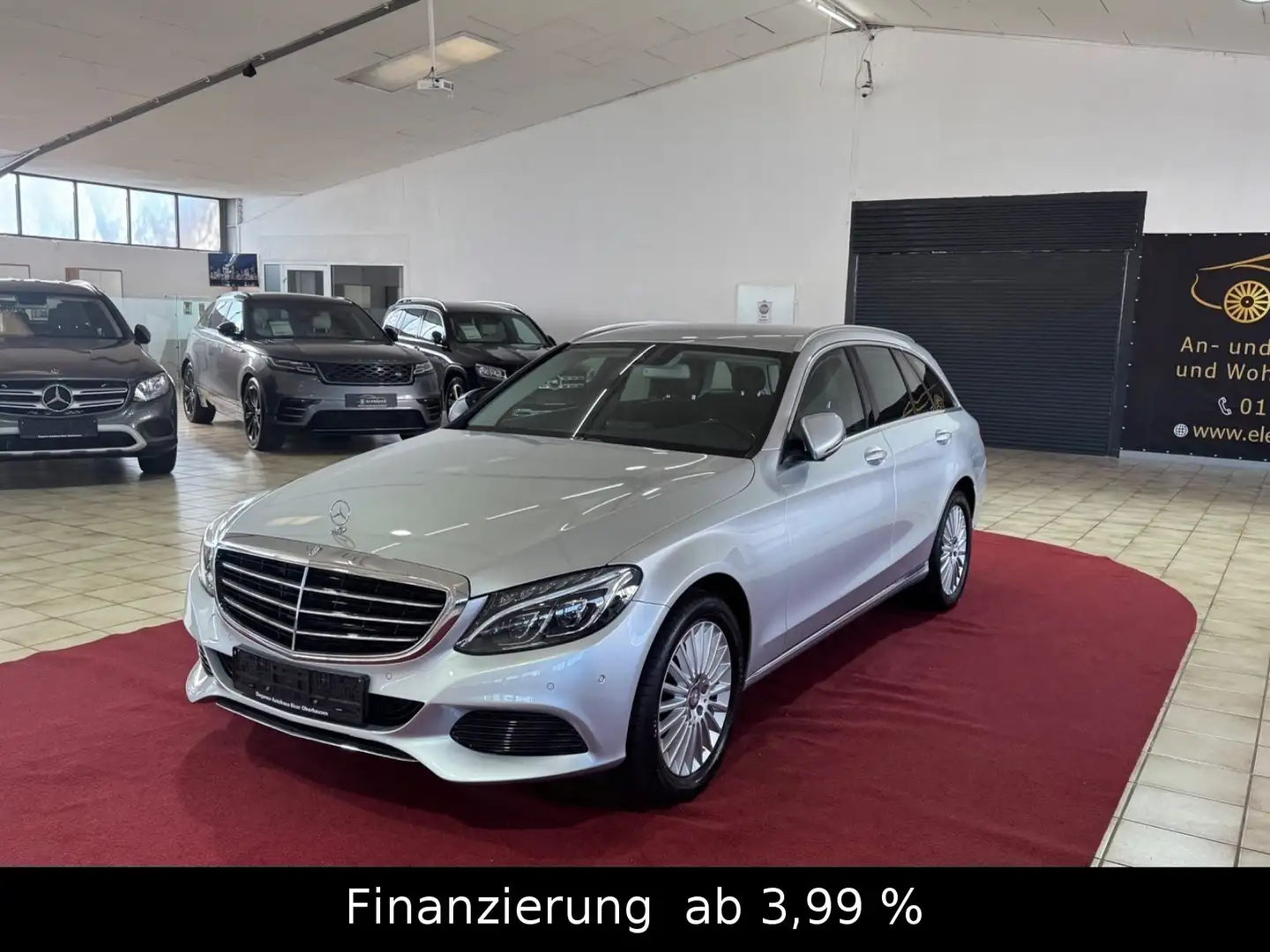 Mercedes-Benz C 180 T CGI Exclusive Stříbrná - 1