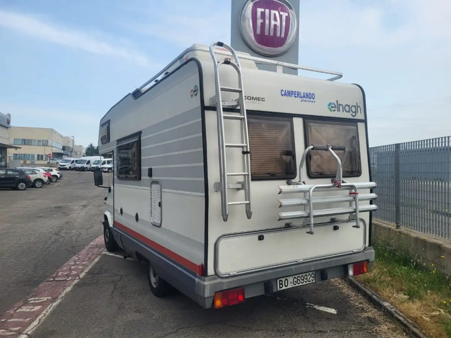 Fiat Ducato CAMPER ELNAGH 6 POSTI MANIACALE-ASI Bianco - 2