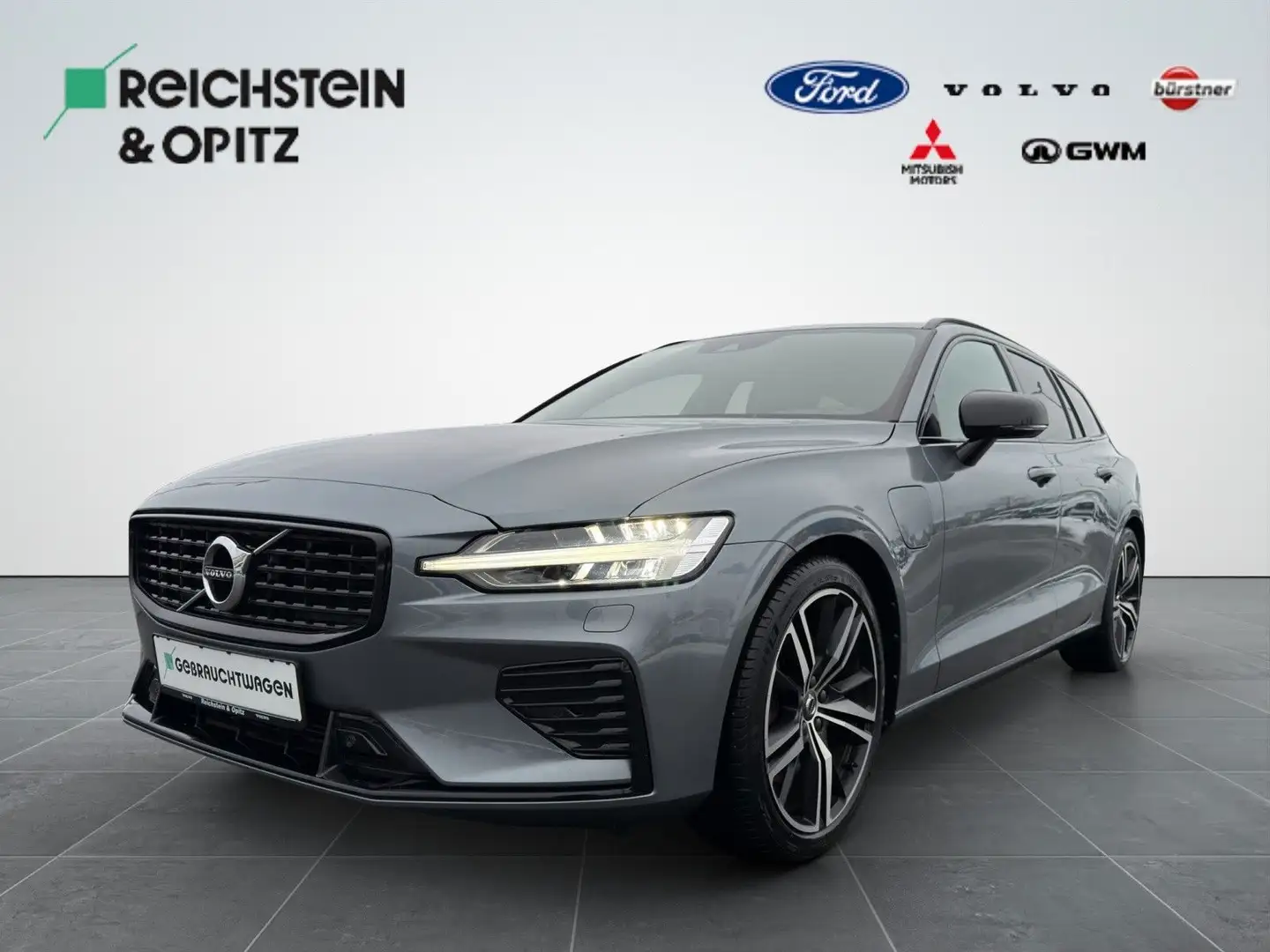 Volvo V60 T6 Recharge AWD Geartronic R Design Grau - 1