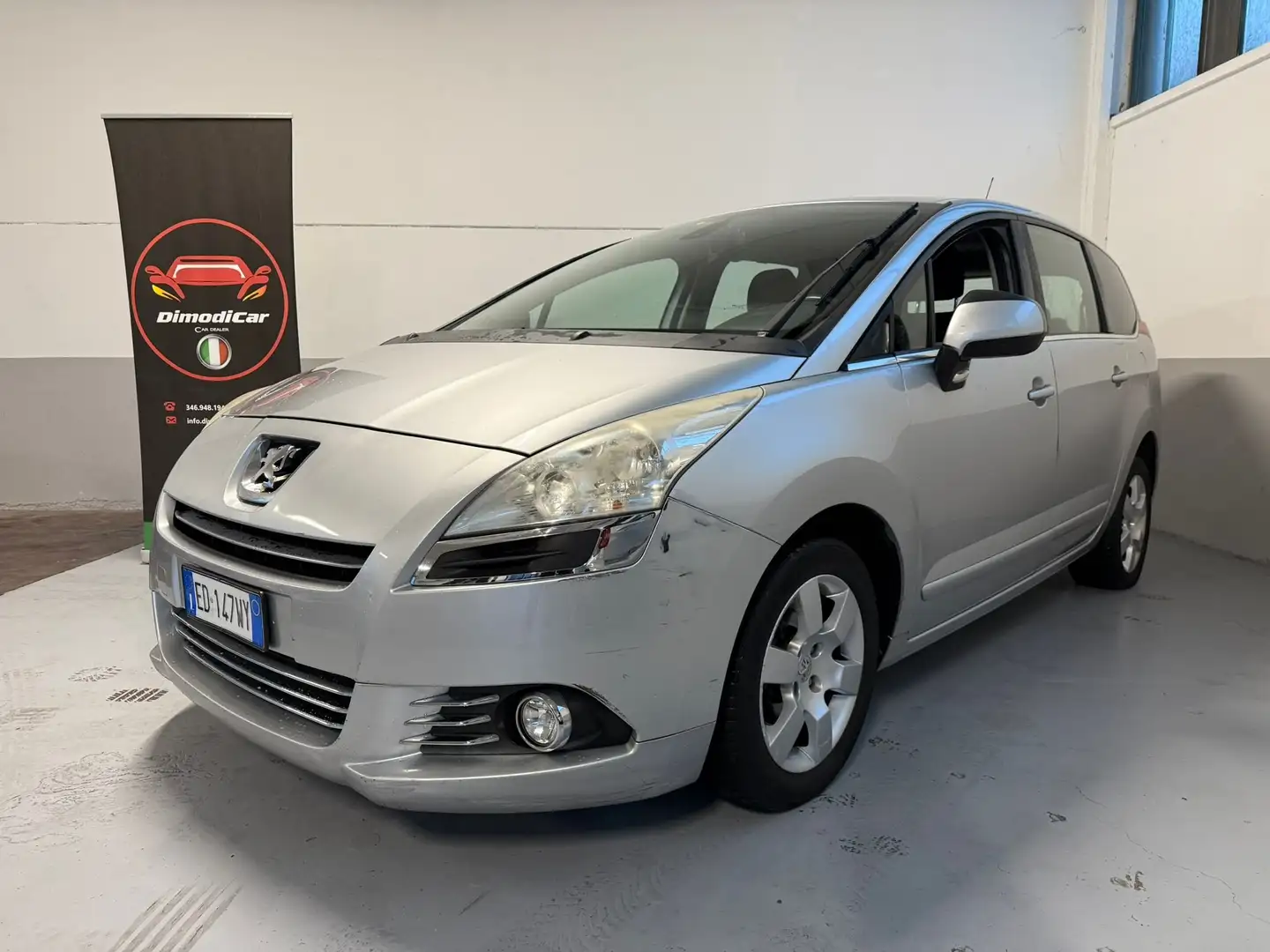 Peugeot 5008 7 POSTI AUTOMATICA1.6 hdi LEGGI BENE DESCRIZIONE!! Silber - 1