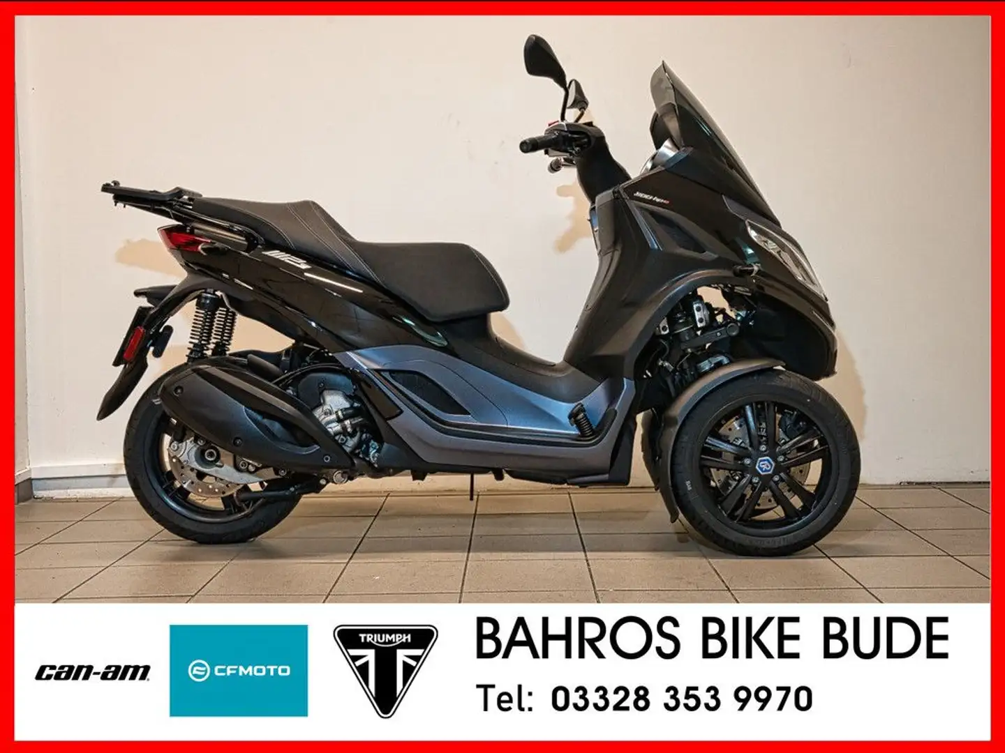 Piaggio MP3 300 HPE Negro - 1