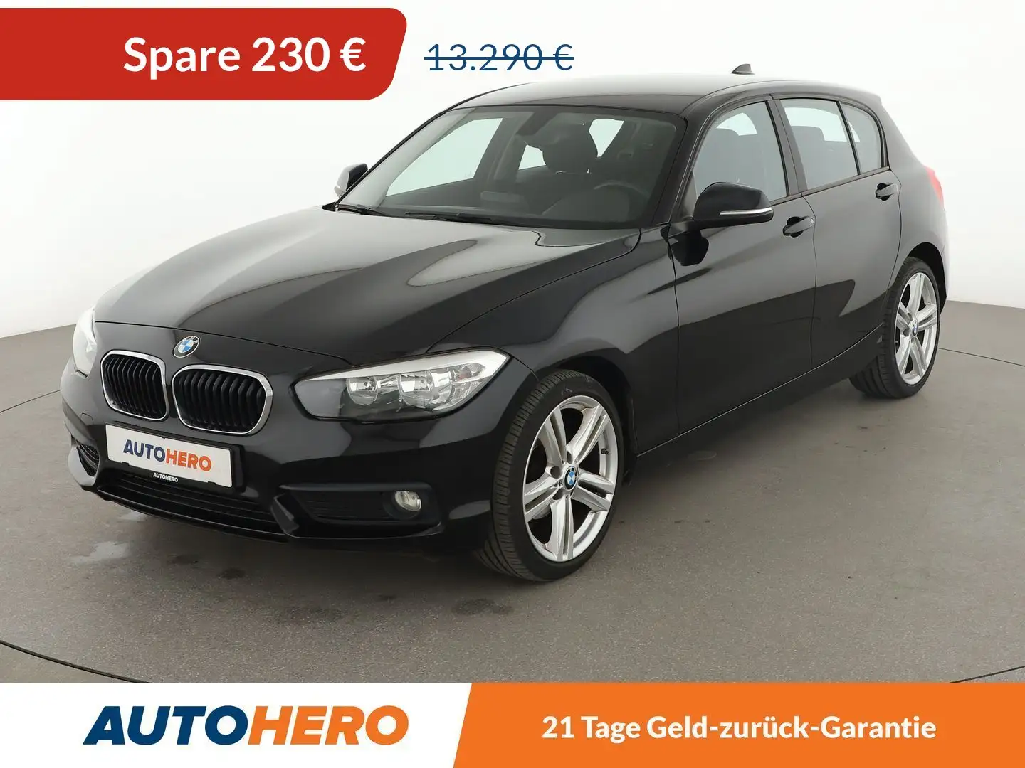 BMW 116 116i Advantage *PDC*SHZ*ALU*TEMPO*KLIMA* Schwarz - 1