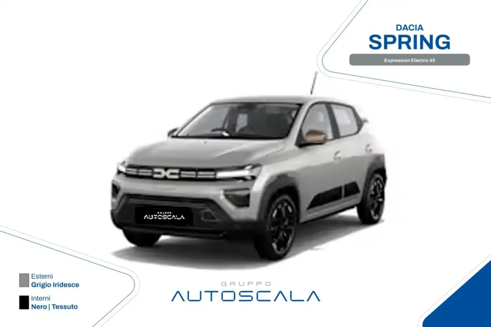 Dacia Spring Expression Electric 45 Grau - 1