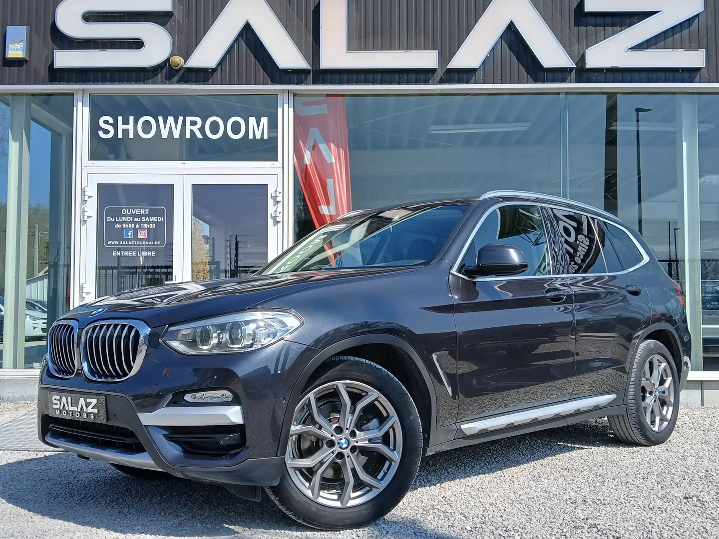 BMW X3 2.0 dA sDrive18 (EU6c)/ X LINE / CUIR / NAVI / USB Gris - 1