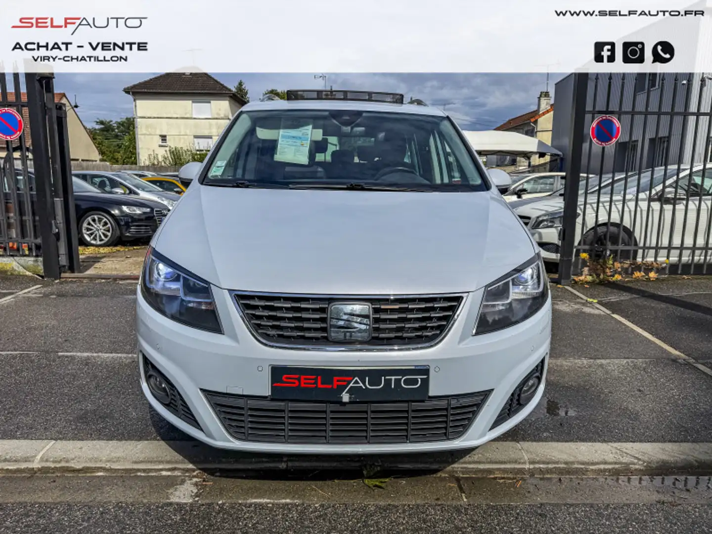 SEAT Alhambra 2.0 TDI 150CH FAP PREMIUM 7 EURO6D-T 7 PLACES Gris - 2