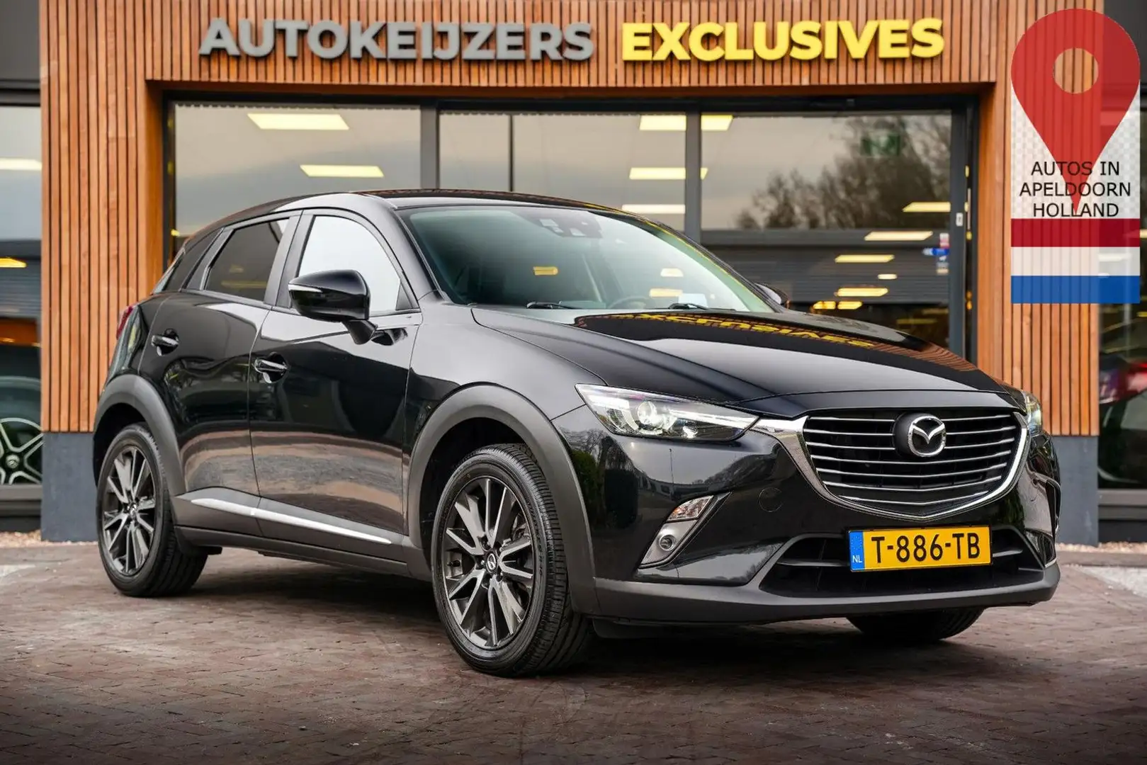 Mazda CX-3 2.0 SkyActiv-G 150 GT-M 4WD Navi kamera Cru Schwarz - 1