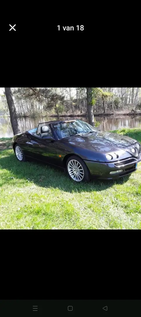 Alfa Romeo Spider 2.0-16V Zwart - 2