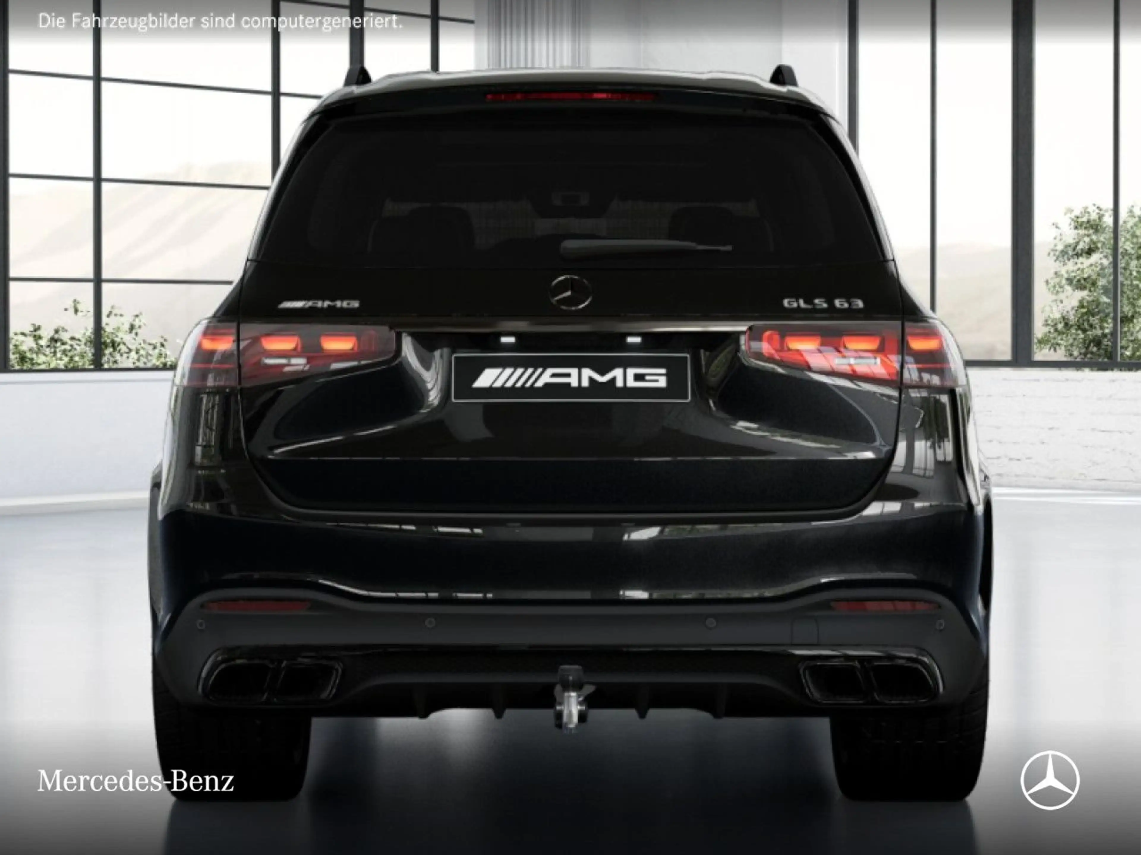 Mercedes-Benz GLS 63 AMG GLS 63 S 4M NIGHT+PANO+360+AHK+MULTIBEAM+STHZG+HUD — photo 7