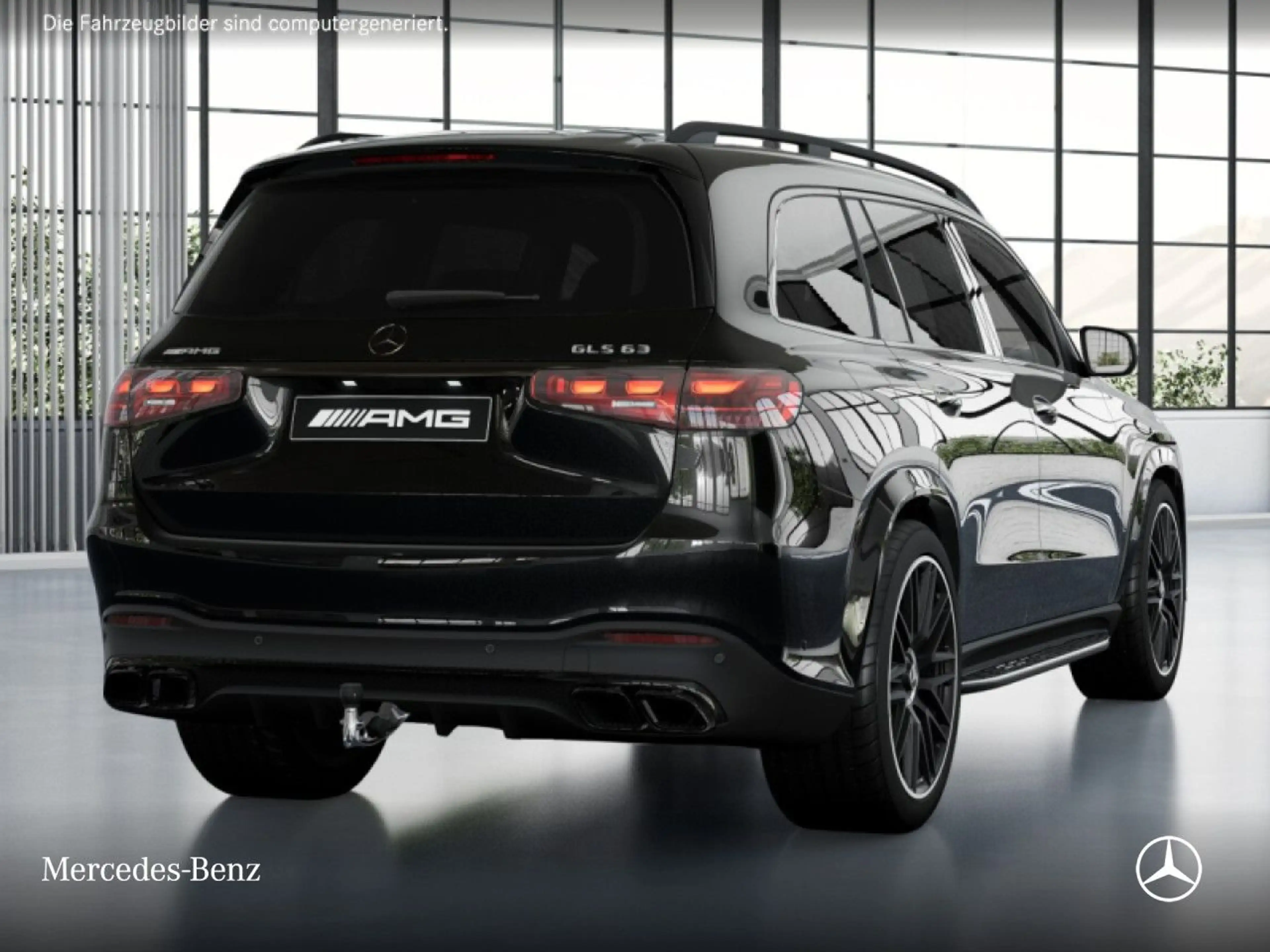 Mercedes-Benz GLS 63 AMG GLS 63 S 4M NIGHT+PANO+360+AHK+MULTIBEAM+STHZG+HUD — photo 4
