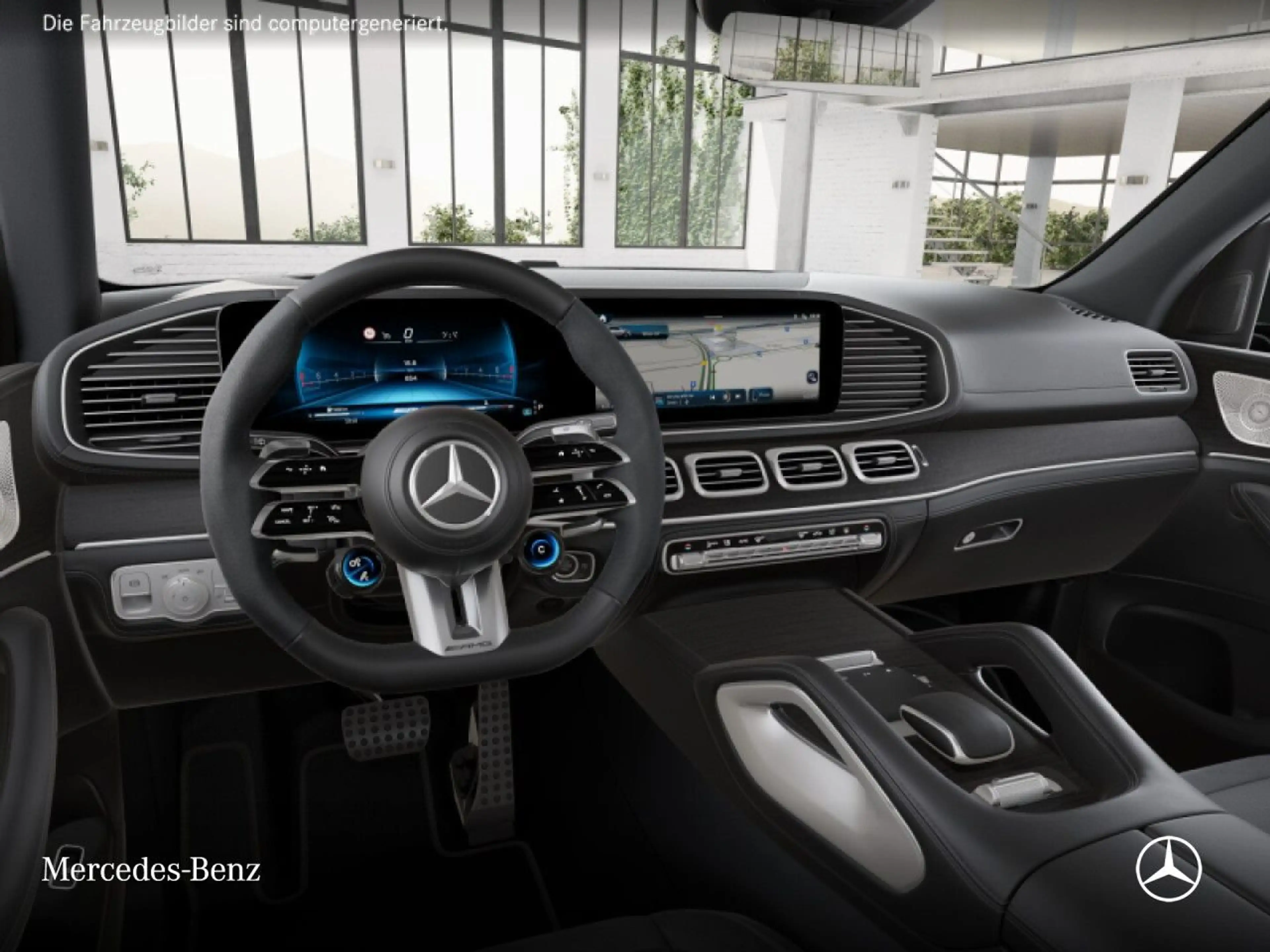 Mercedes-Benz GLS 63 AMG GLS 63 S 4M NIGHT+PANO+360+AHK+MULTIBEAM+STHZG+HUD — photo 9