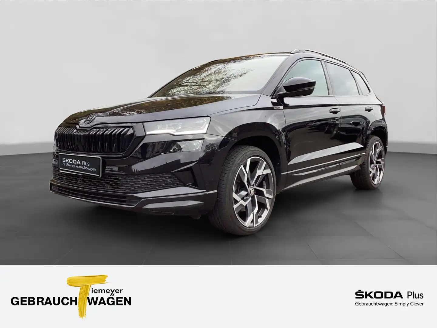 Skoda Karoq 2.0 TSI DSG SPORTLINE LM19 AHK ST.HEIZ KAM Noir - 1