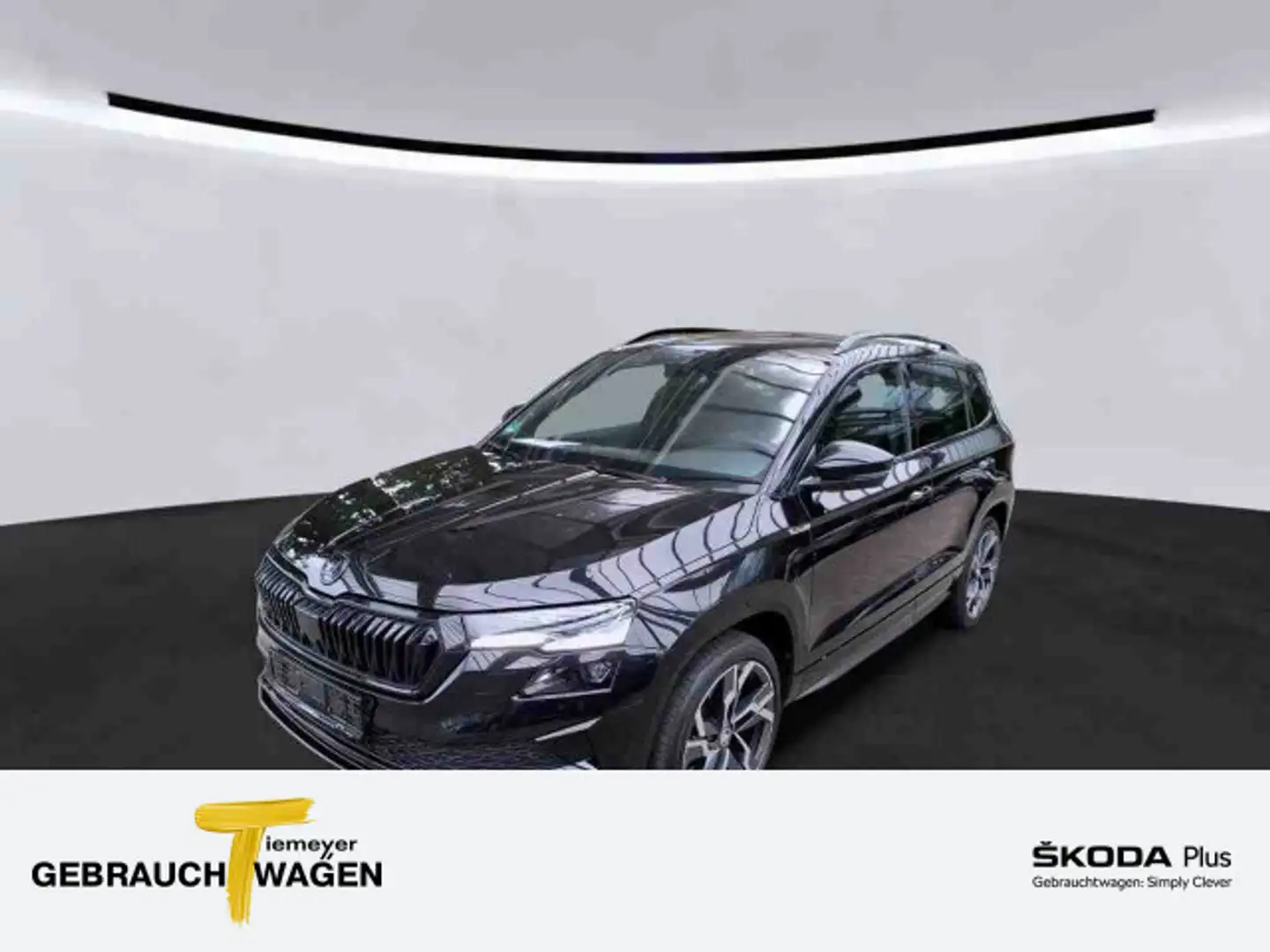 Skoda Karoq 2.0 TSI DSG SPORTLINE LM19 AHK ST.HEIZ KAM Nero - 1