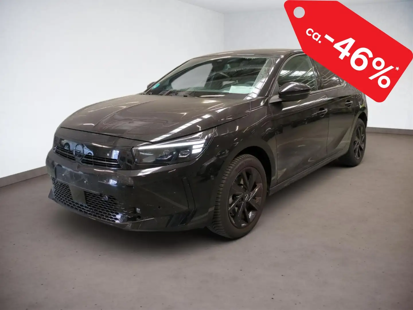 Opel Corsa F 1.2 GS Matrix/Navi/SHZ/LHZ/PDC/180° Schwarz - 2