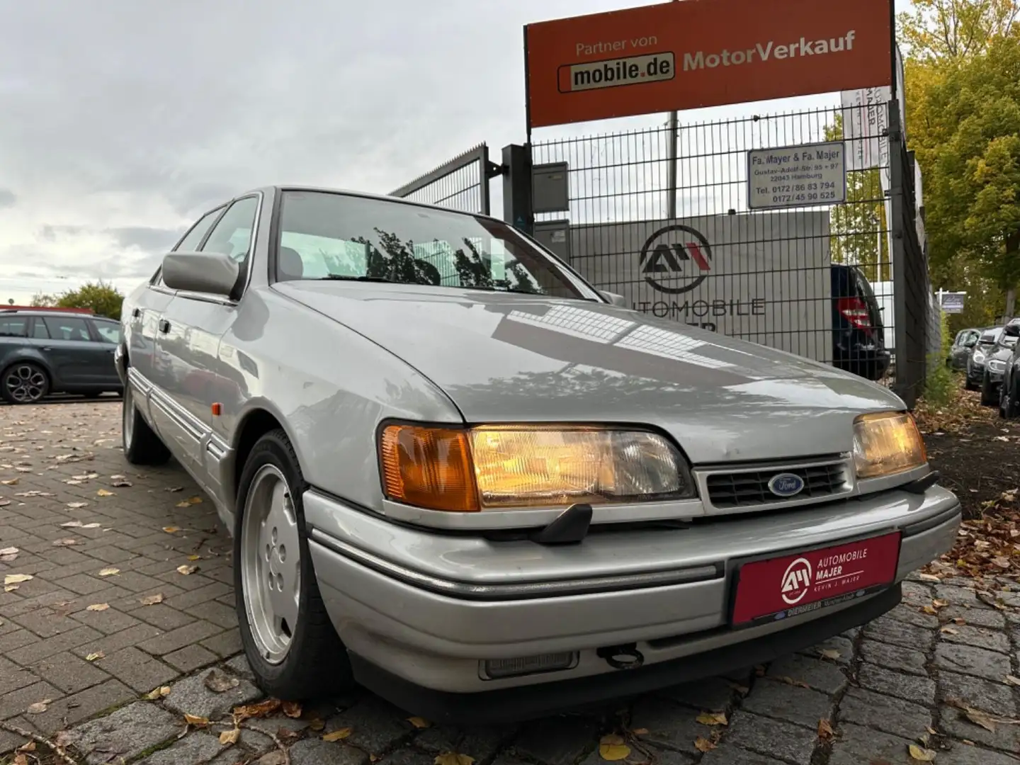 Ford Scorpio 2,9 V6 Cosworth LEDER*AUT*SCHIEBEDACH Silber - 1