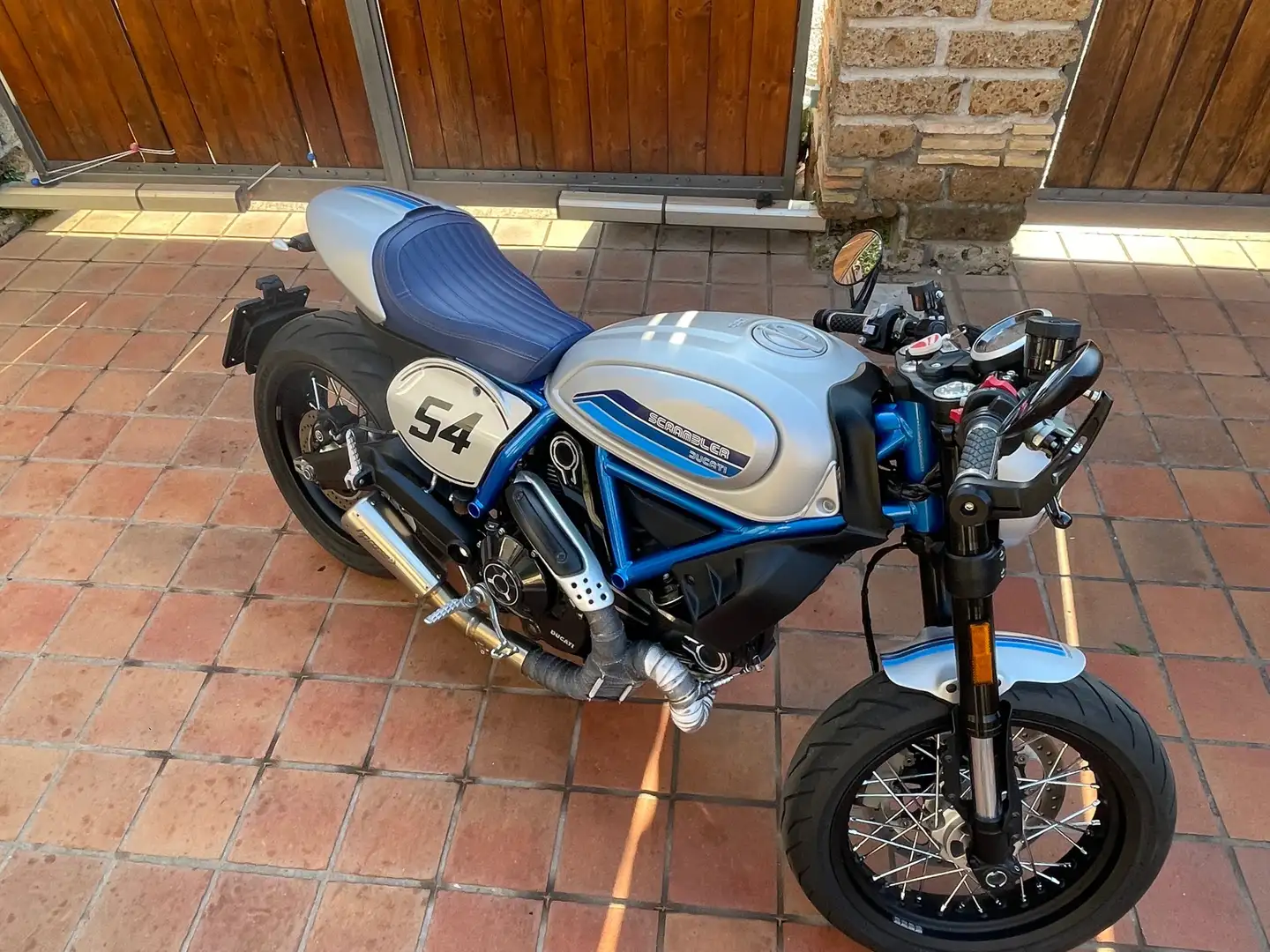 Ducati Scrambler Cafe racer Blu/Azzurro - 1