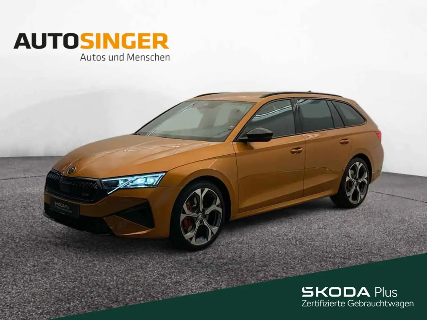 Skoda Octavia Combi RS TSI DSG *MATRIX*AHK*ACC*NAVI* Оранжевый - 1