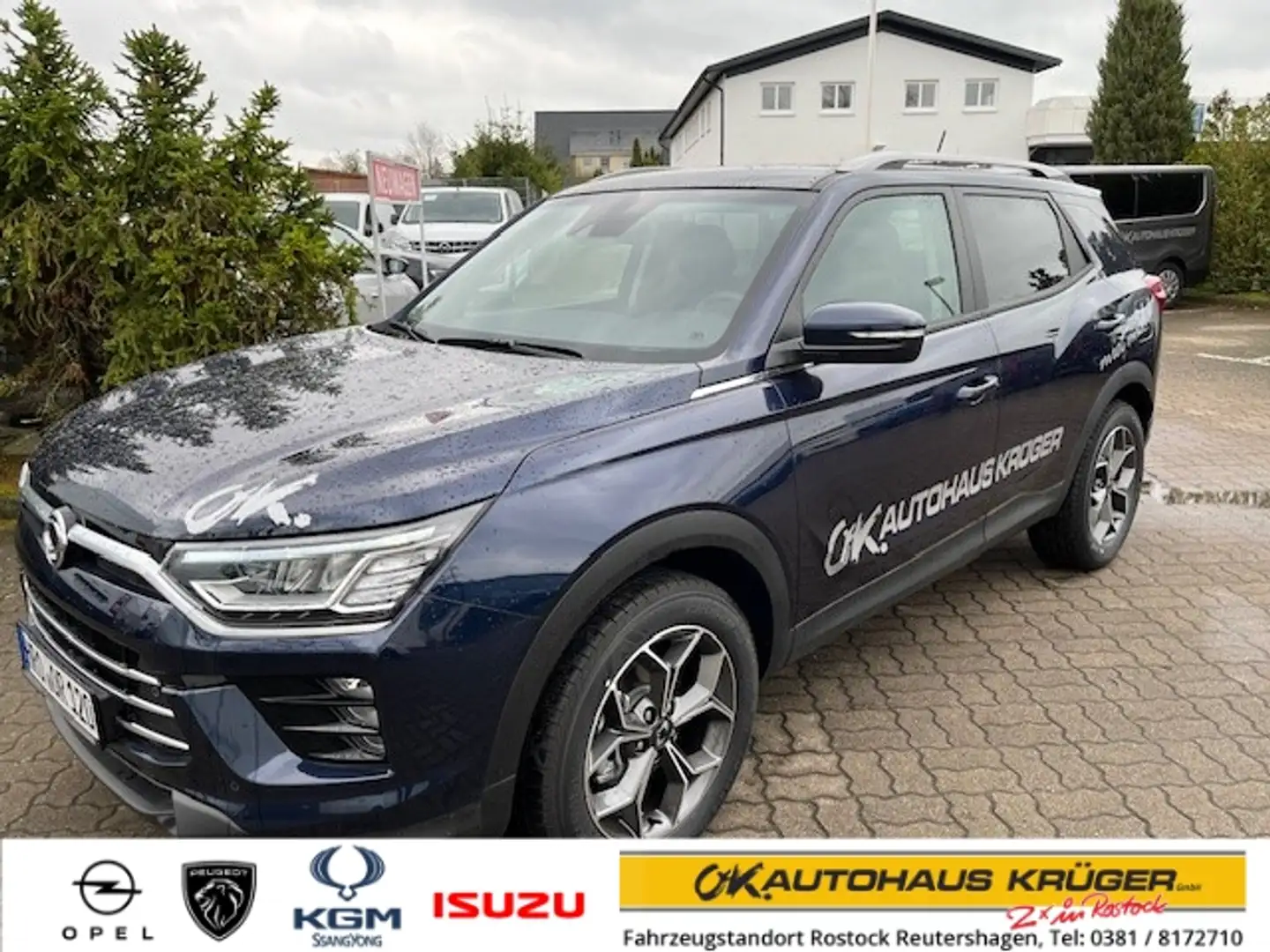 KGM Korando Quartz 4x2 1.5 T-GDI AT SHZ LHZ Kamera Blau - 1