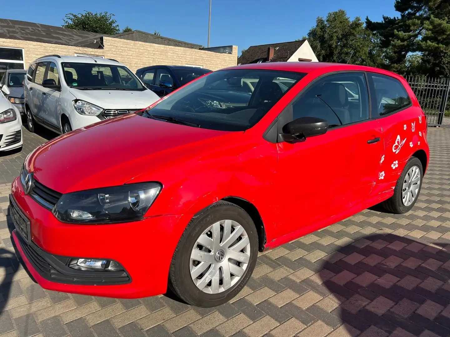 Volkswagen Polo 1.0 TÜV 01.27 Rosso - 1