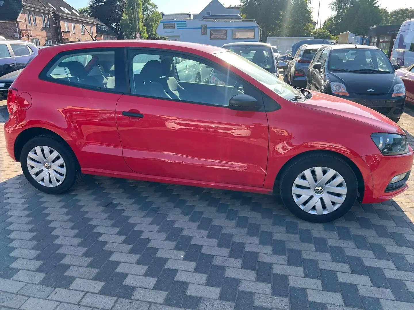 Volkswagen Polo 1.0 TÜV 01.27 Rosso - 2