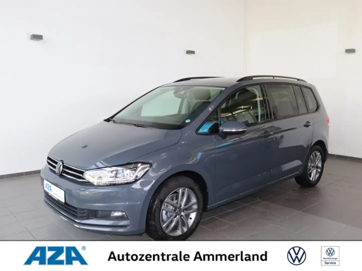 Volkswagen Touran Comfortline 1.5 TSI*DSG*7-Sitzer*AHK*SIH*EPH*ACC* Grijs - 1