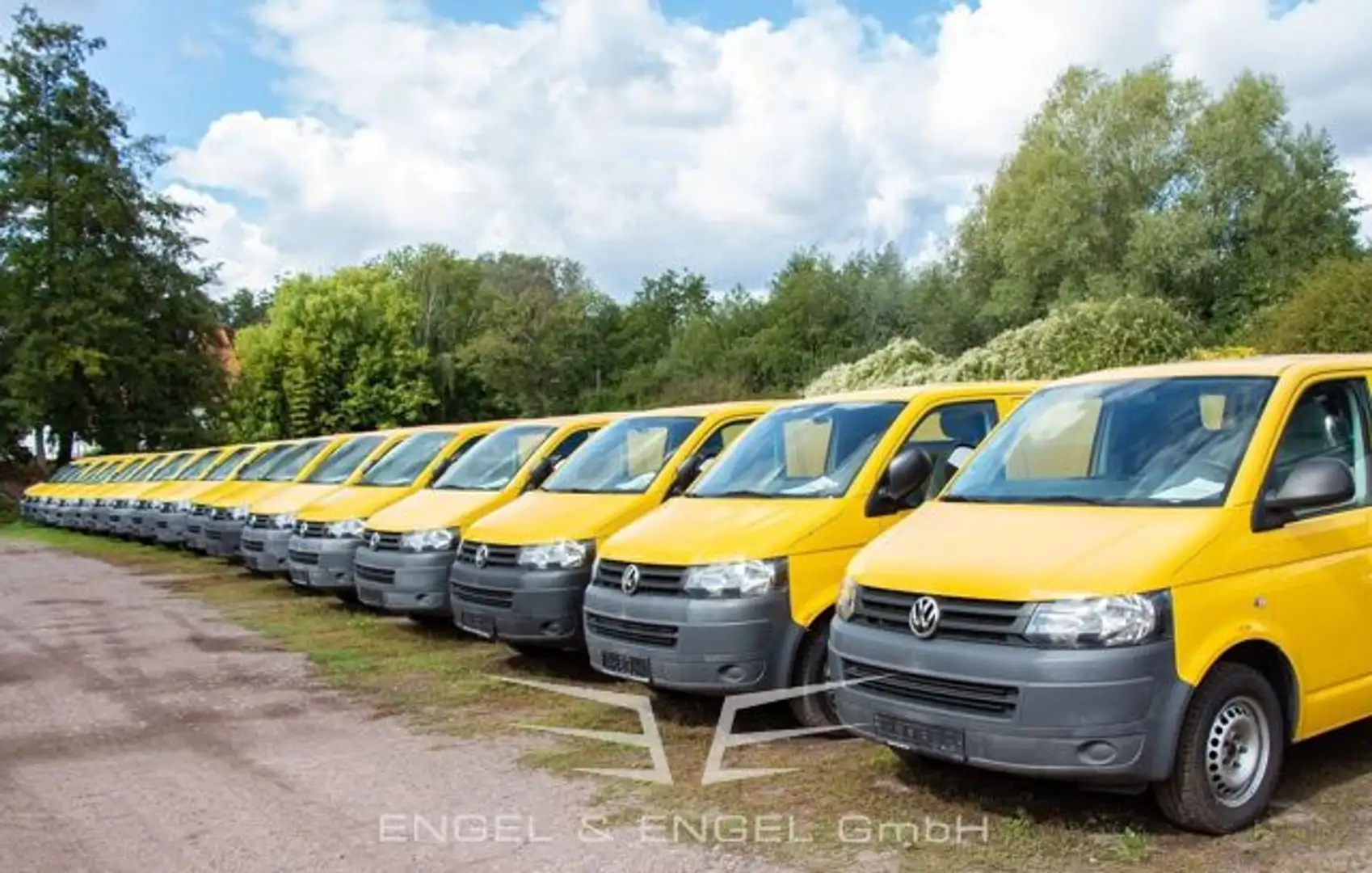 Volkswagen T5 Transporter 2.0 TDI EURO-5 Jaune - 1