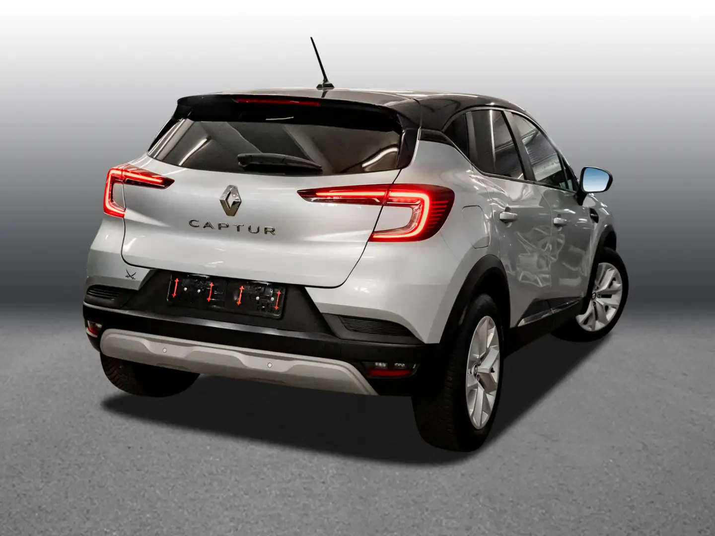 Renault Captur EXPERIENCE TCe 90 NAVI KLIMA SHZ PDC BT Argent - 2