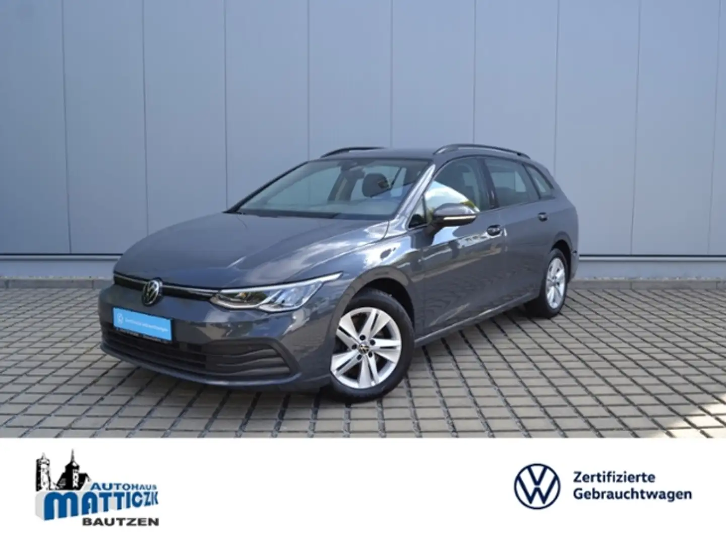 Volkswagen Golf Variant VIII Variant 2.0 TDI 150 PS Life LED/NAVI+VZE/BUS Grau - 1