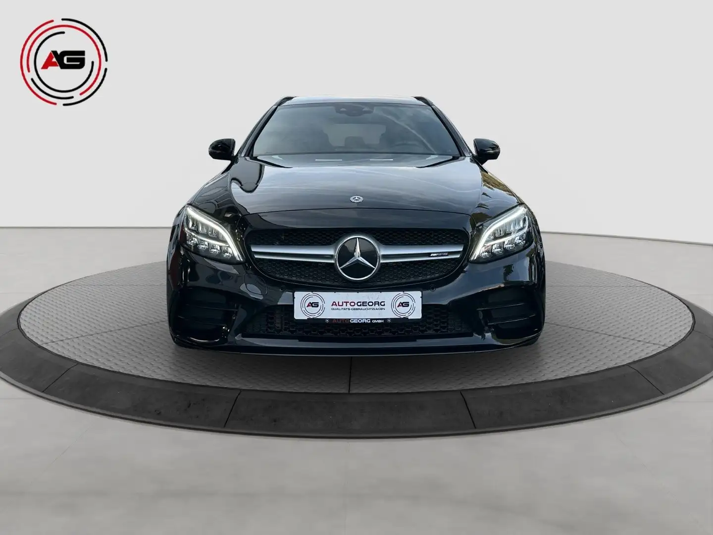 Mercedes-Benz C 43 AMG C43T AMG 4M PANO ACC KAM AHK CARPLAY NIGHT 19" Noir - 2