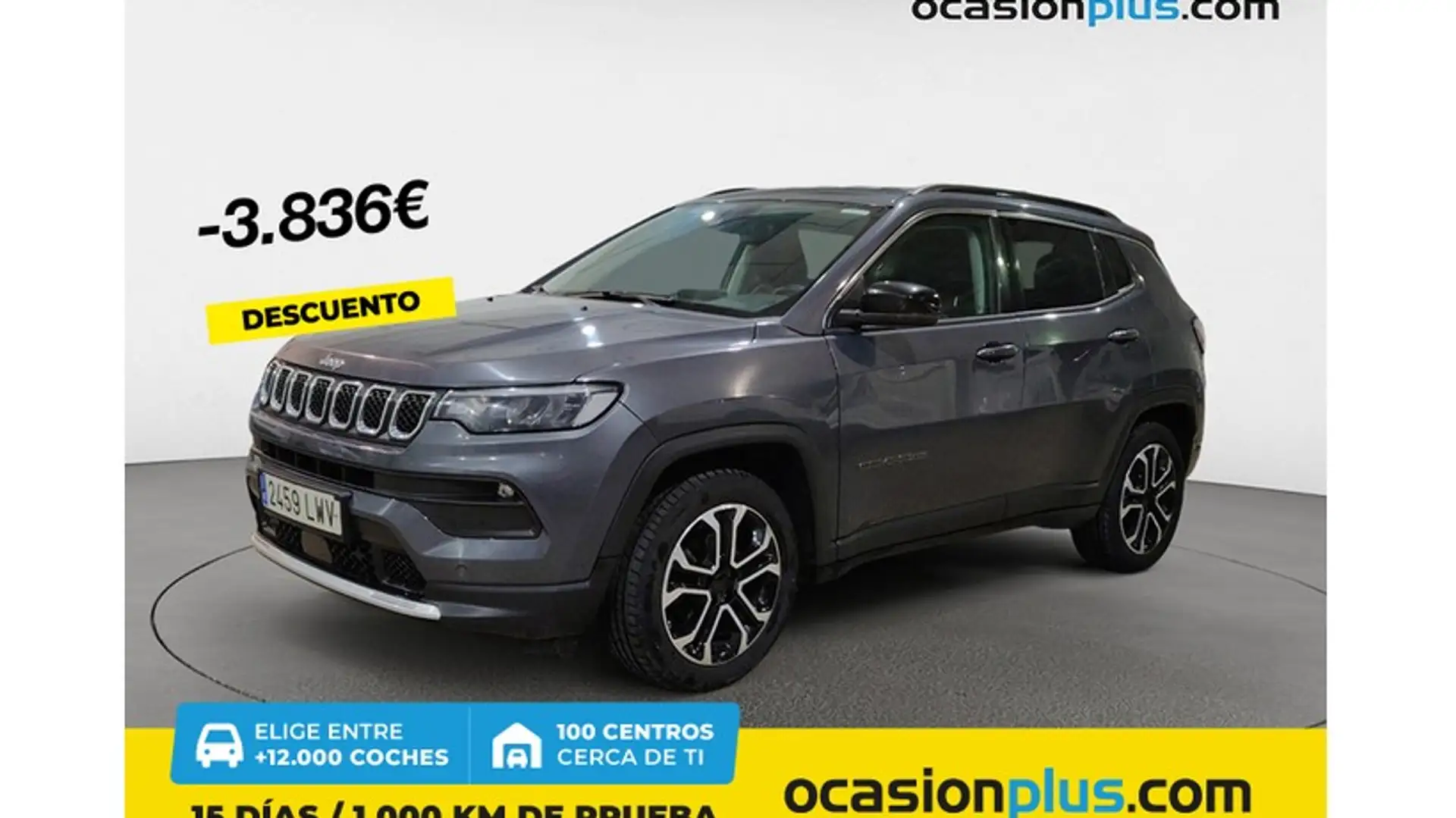 Jeep Compass 1.3 Gse T4 Limited 4x2 130 Gris - 1