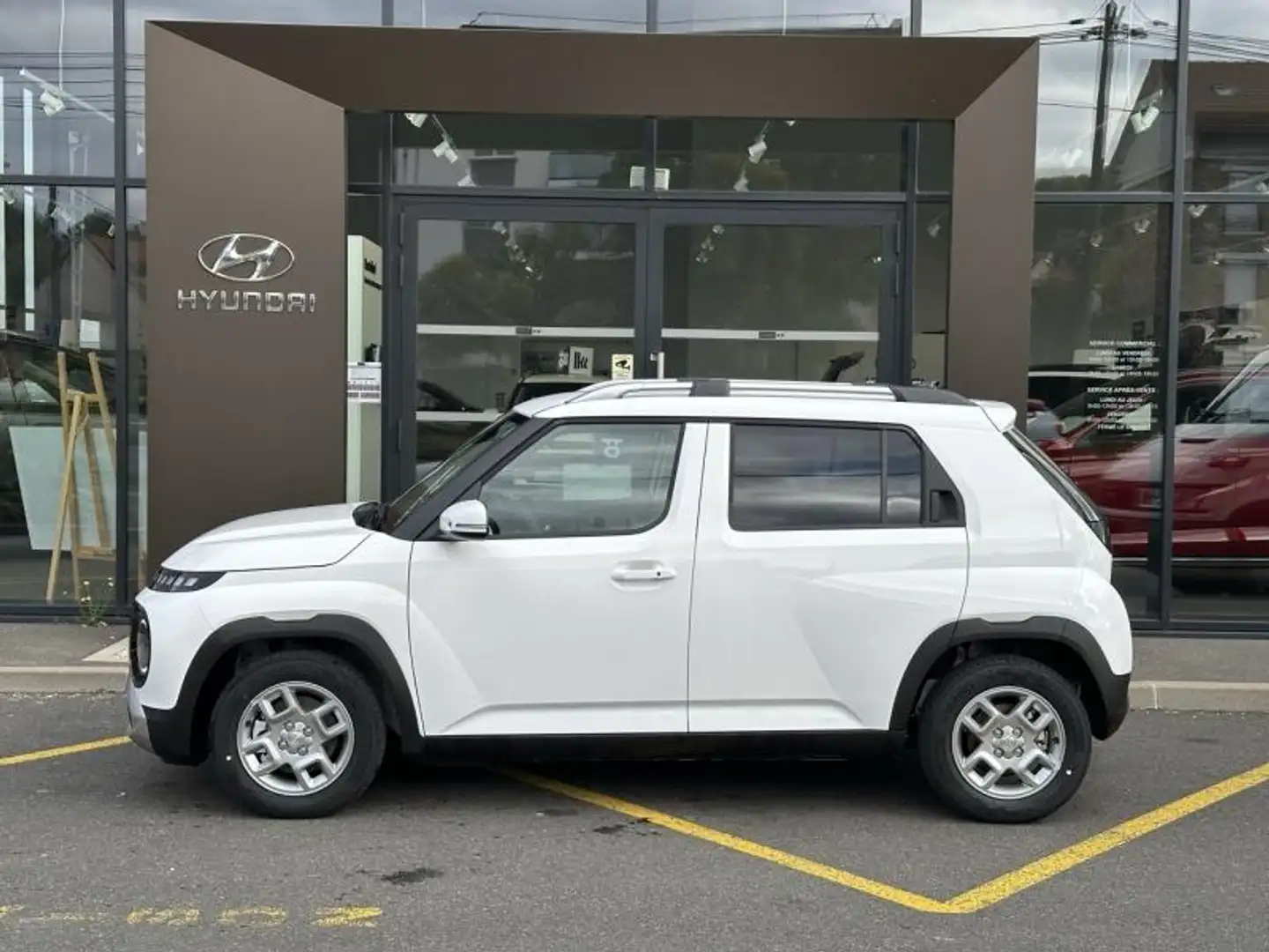 Hyundai Inster 49 kWh 115ch Intuitive 5pl Blanc - 2