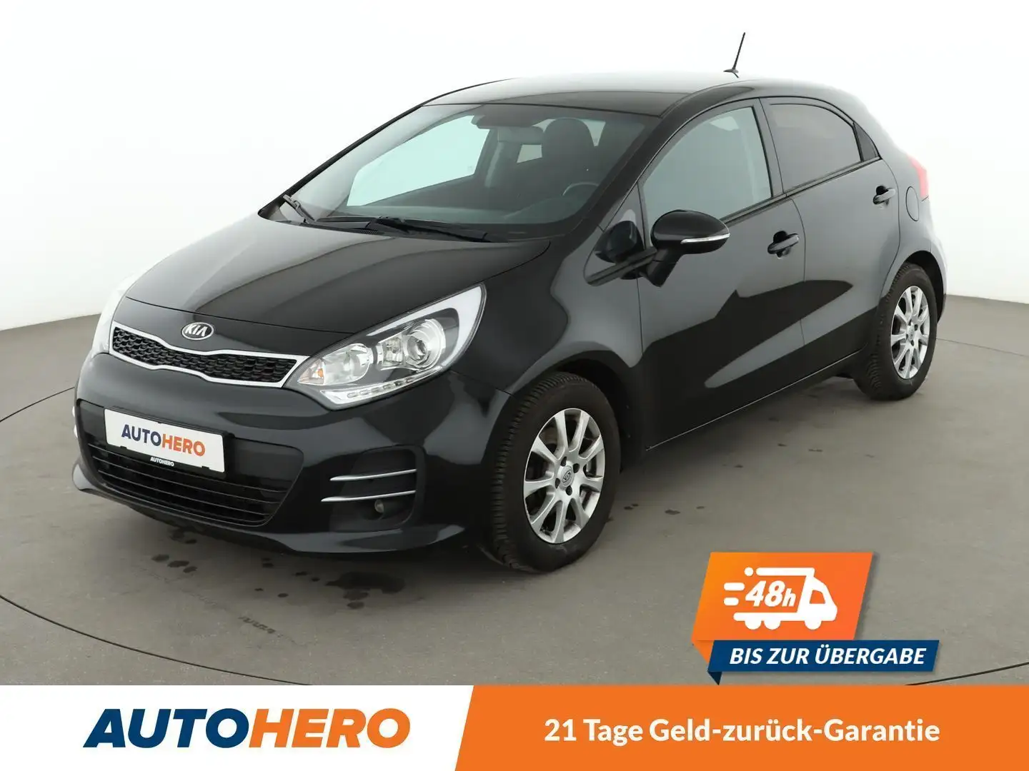 Kia Rio 1.1 CRDi Dream Team*NAVI*KLIMA*SHZ*GARANTIE Black - 1