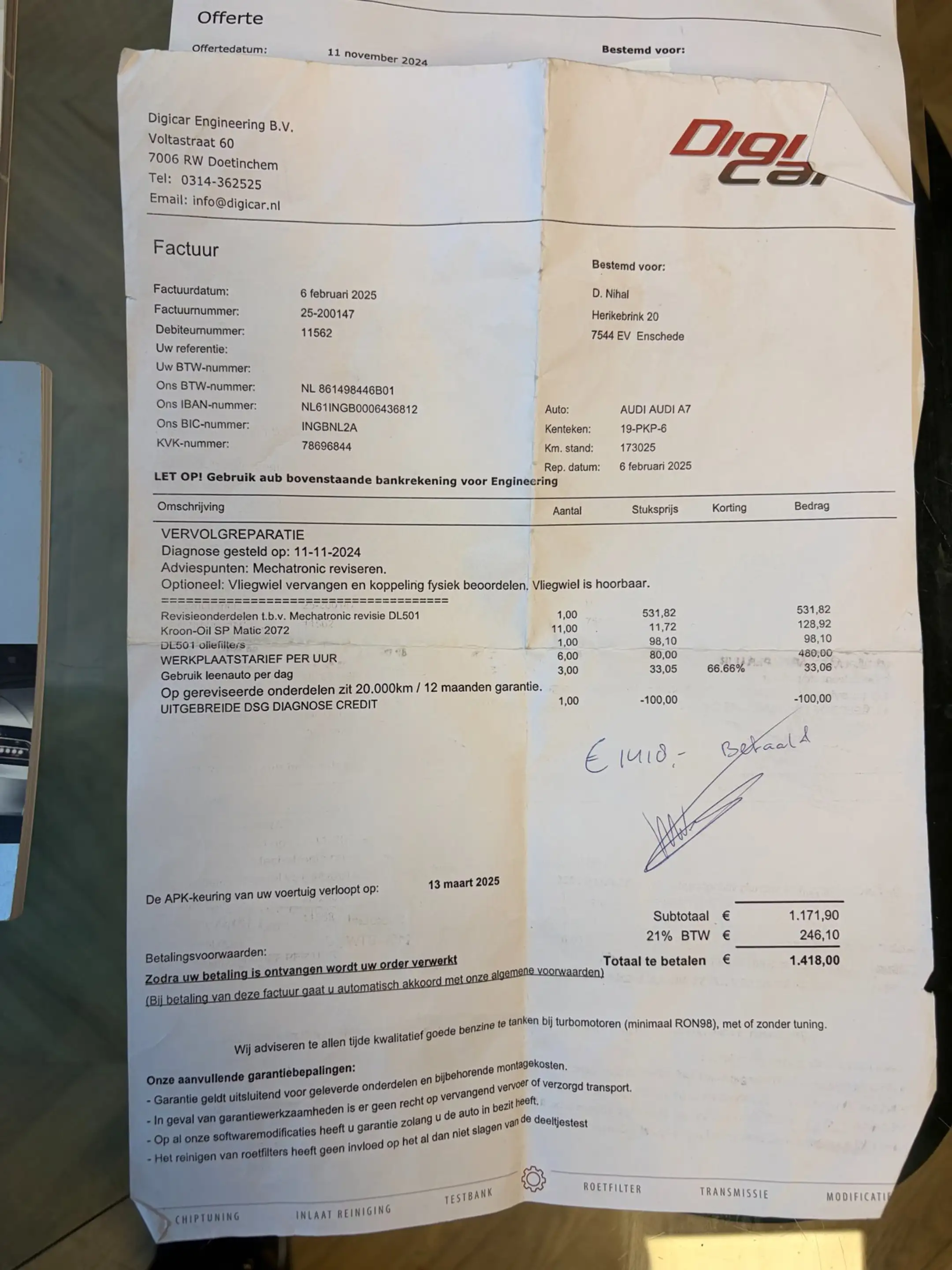 Audi A7 Sportback 3.0 TFSI quattro 299 PK 3x S-Line / ACC — photo 13
