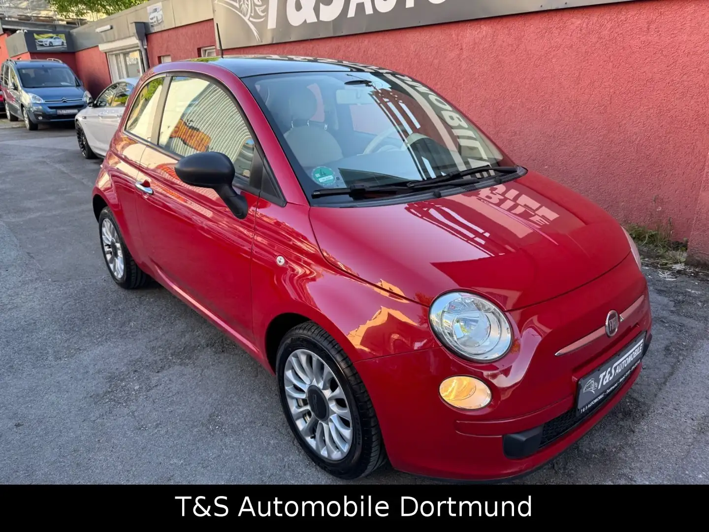 Fiat 500 Pop Star -Panorama-Navi-Carplay-Bluetooth- Rosso - 2