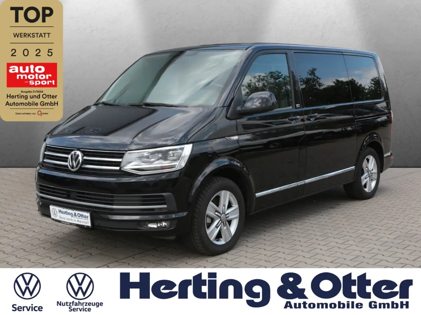 Volkswagen T6 Multivan Gen.SIX AT-Motor 8 fach ber. ACC AHK LED Navi Stan Schwarz - 1
