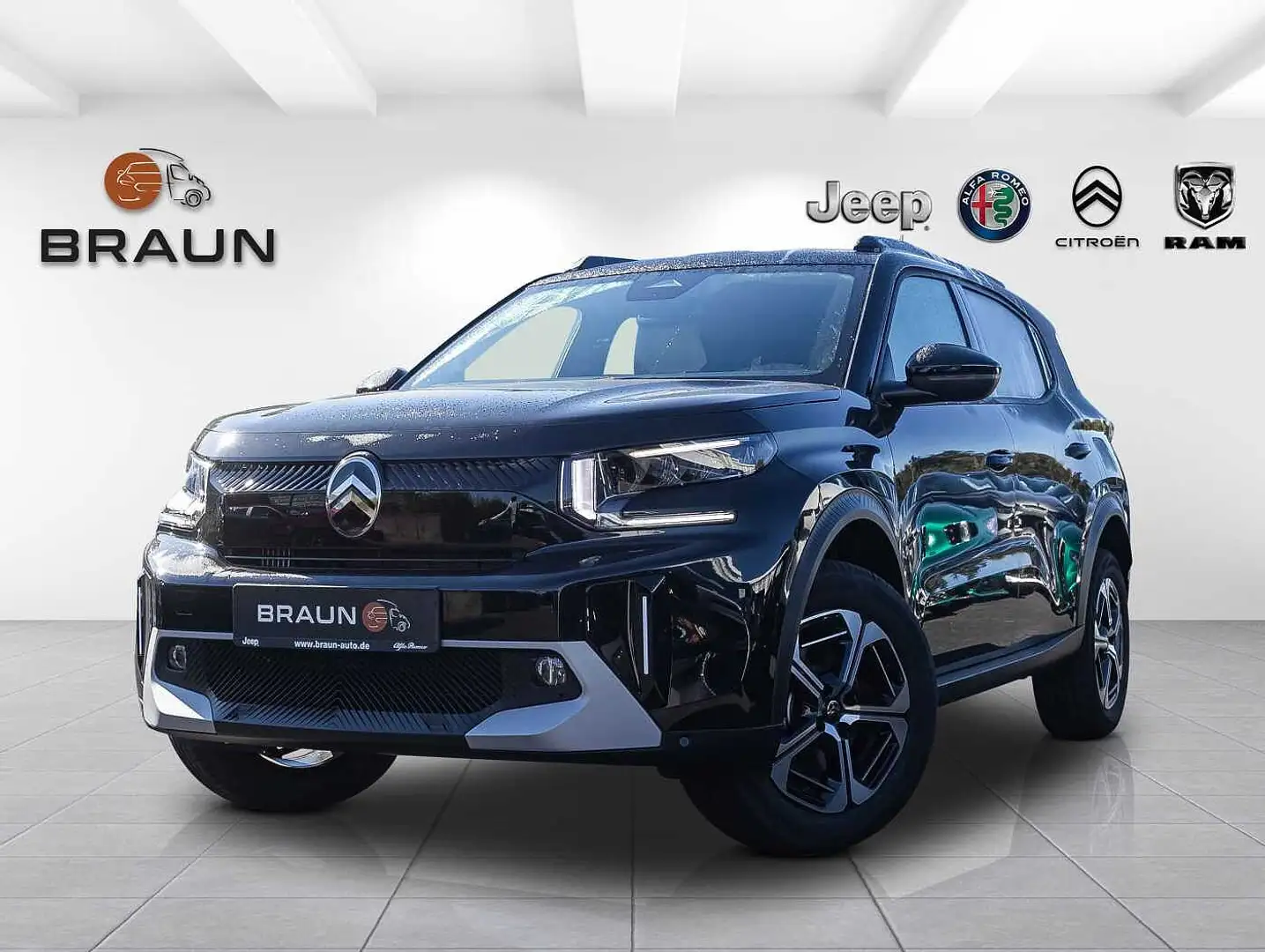 Citroen C3 Aircross Max HYBRID 145 ë-DCS6 7-Sitzer Noir - 1