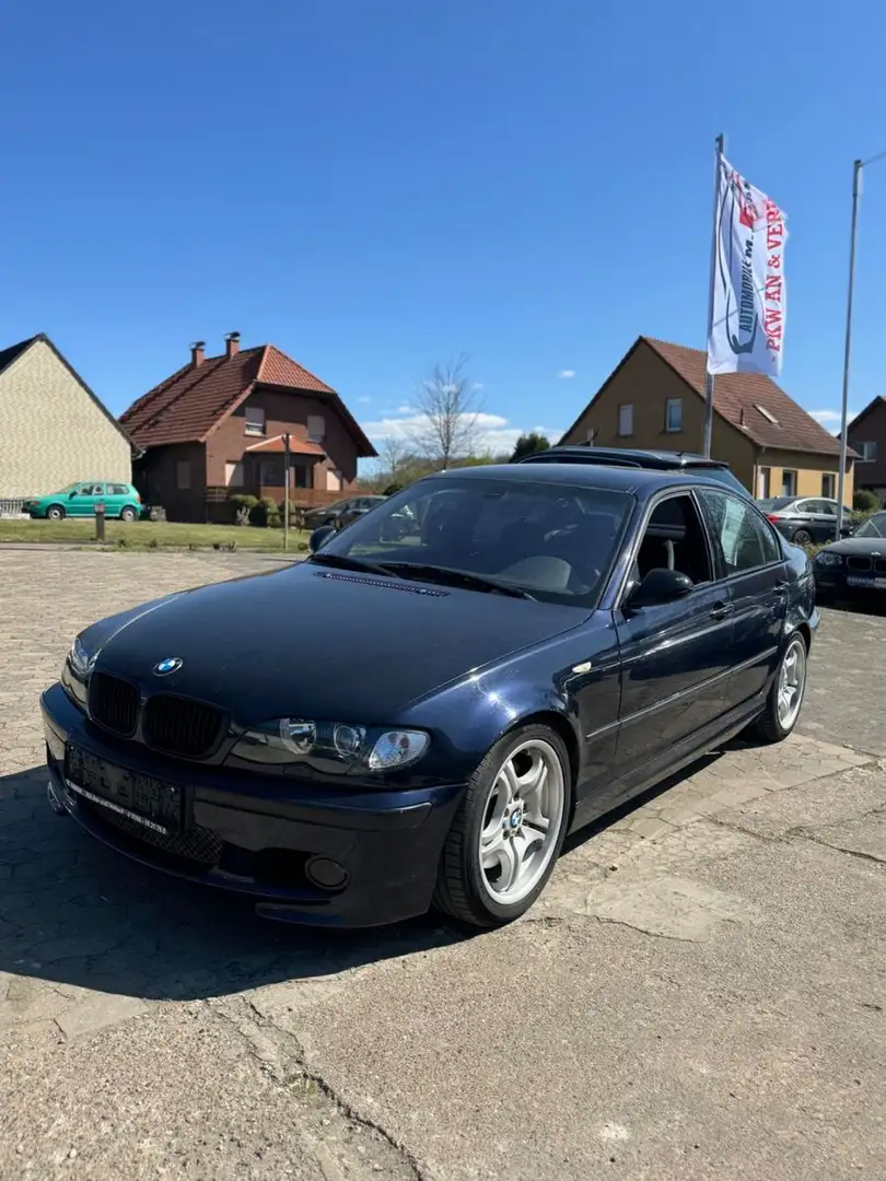 BMW 330 3 Lim. 330i M Paket Ab Werk. Tüv/Asu NEU Eisensp Синій - 1