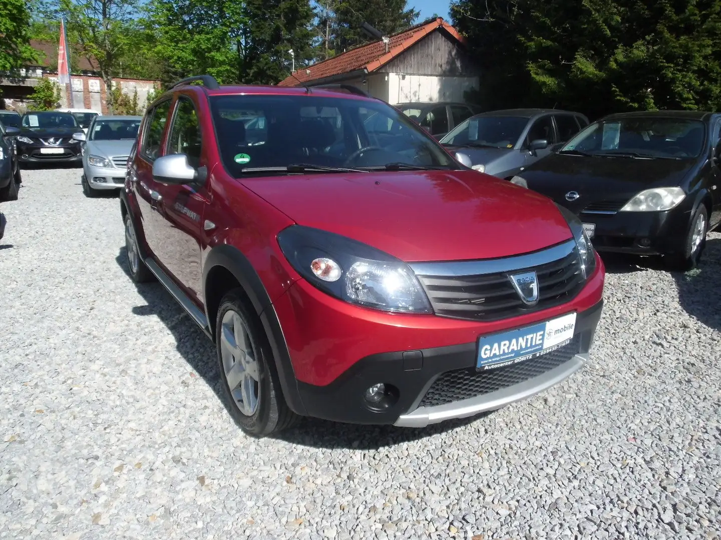 Dacia Sandero Stepway II 2.Hand & Klima Rood - 1