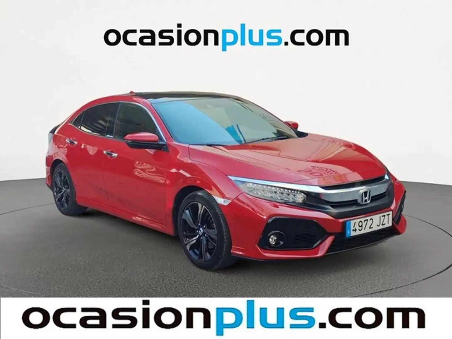 Honda Civic 1.5 VTEC Turbo Prestige CVT Rojo - 2