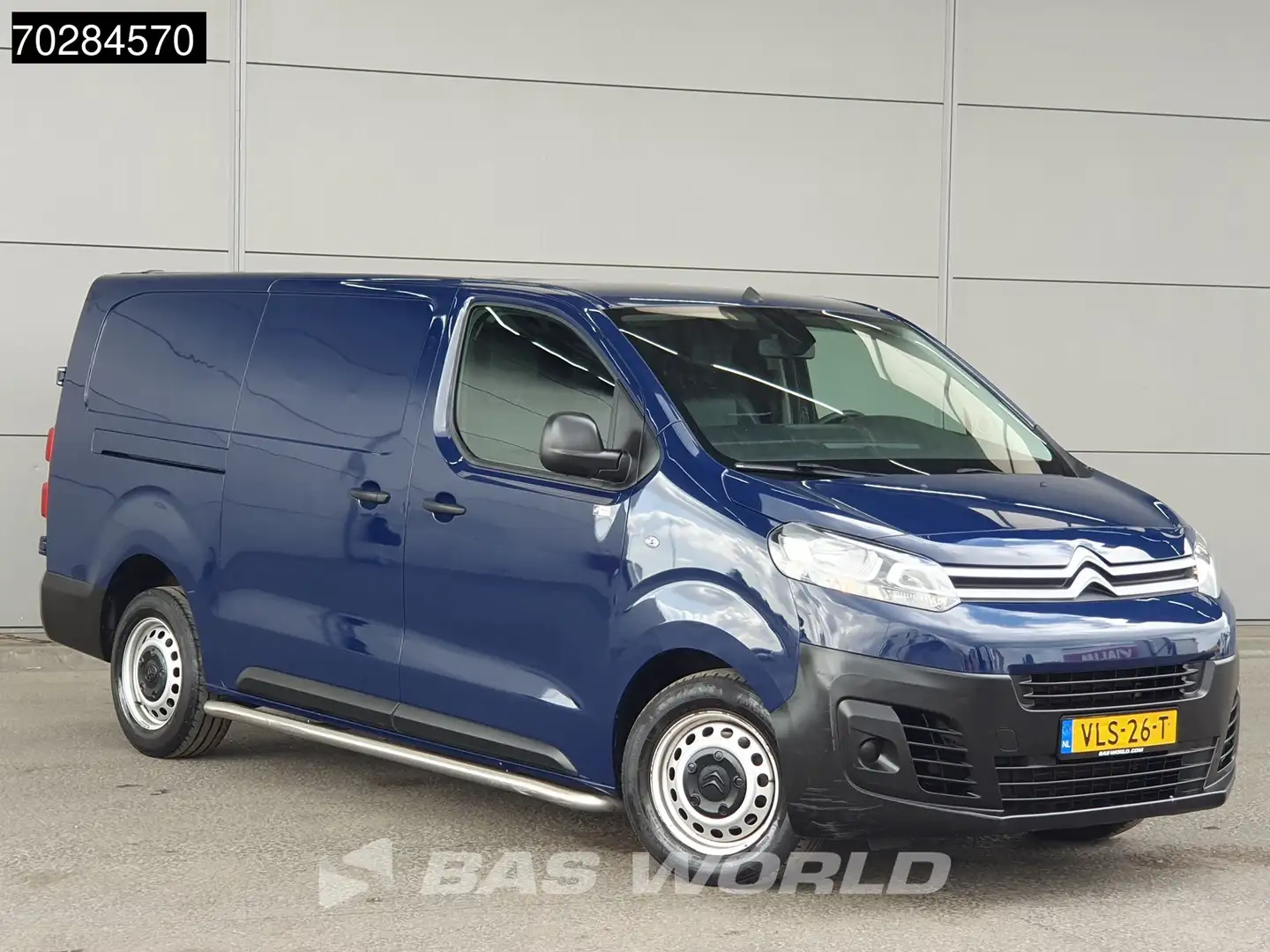 Citroen Jumpy 122PK Automaat L3H1 Airco Cruise Parkeersensoren E Blauw - 2
