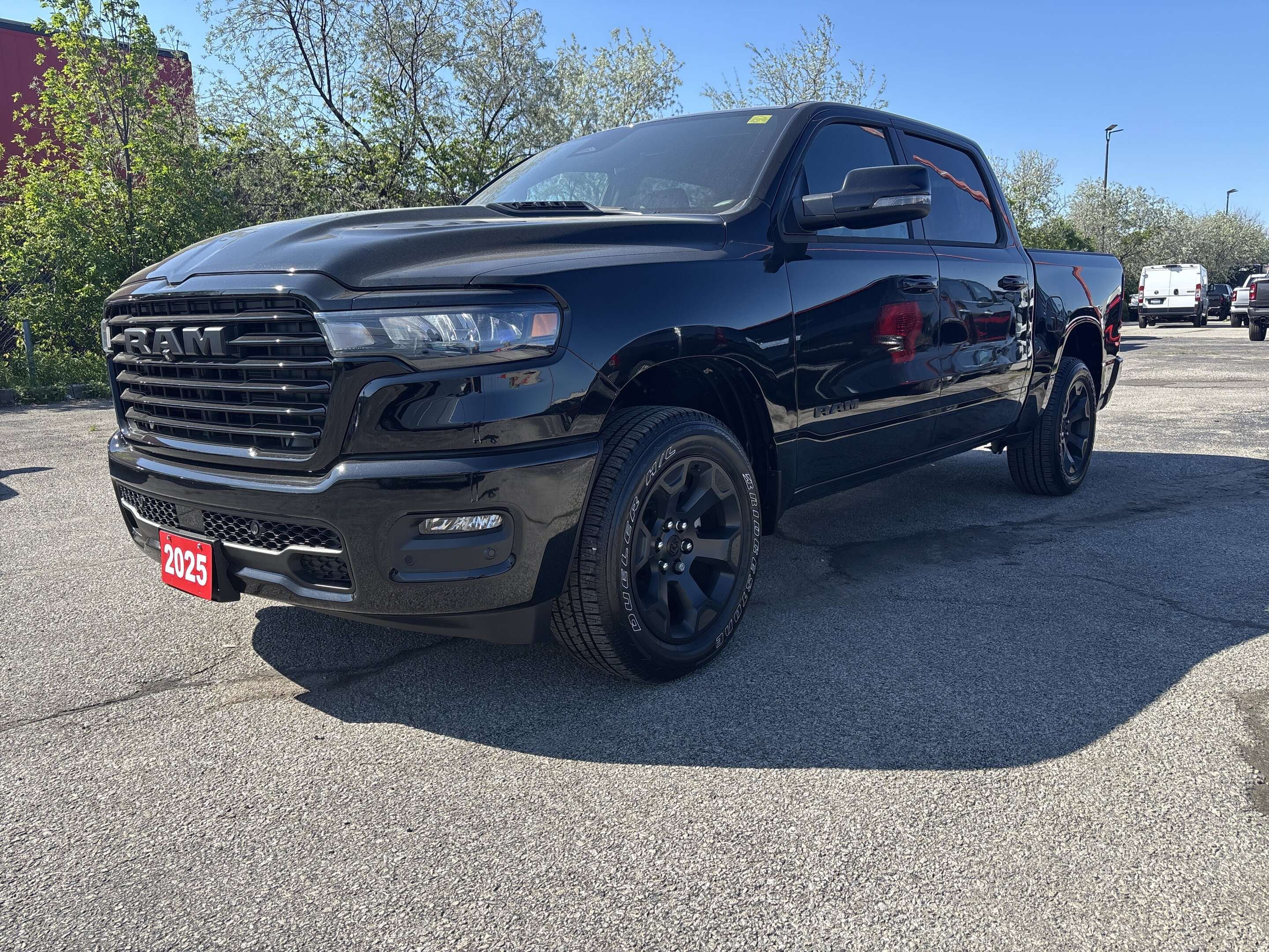 2025 RAM 1500 SPORT**12 INCH SCREEN**SPORT HOOD**BLIND SPOT**ONL