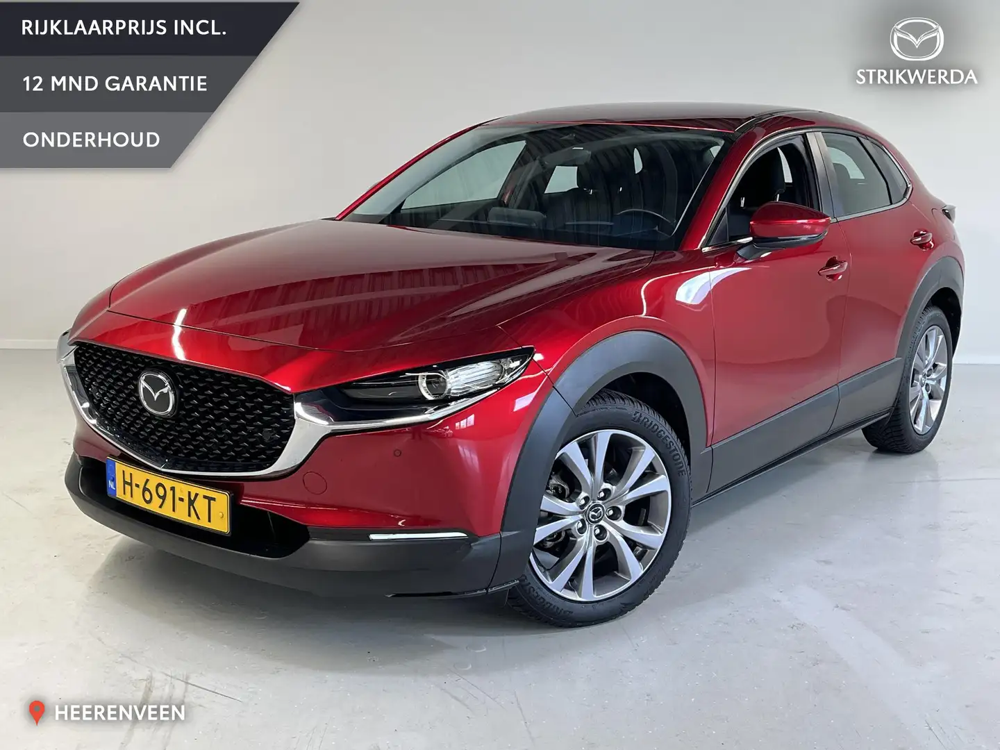 Mazda CX-30 2.0 e-SkyActiv-X M Hybrid Comfort Rood - 1