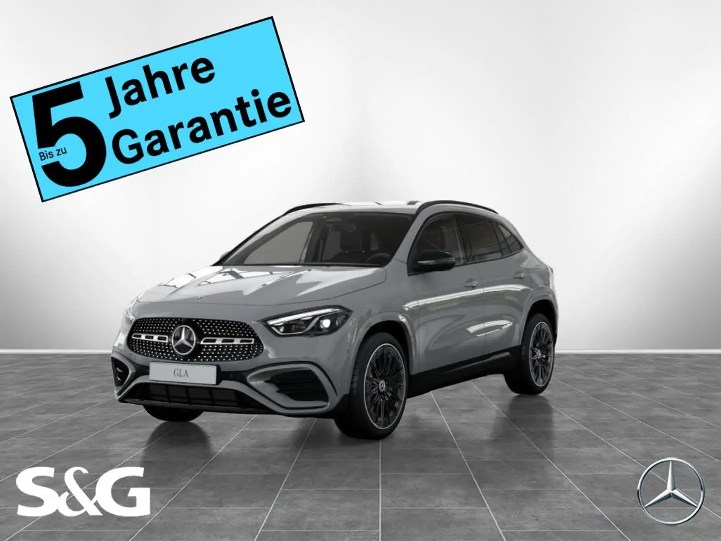 Mercedes-Benz GLA 200 d AMG MBUX+RüKam+M-LED+AHK+Night+DAB Grau - 1